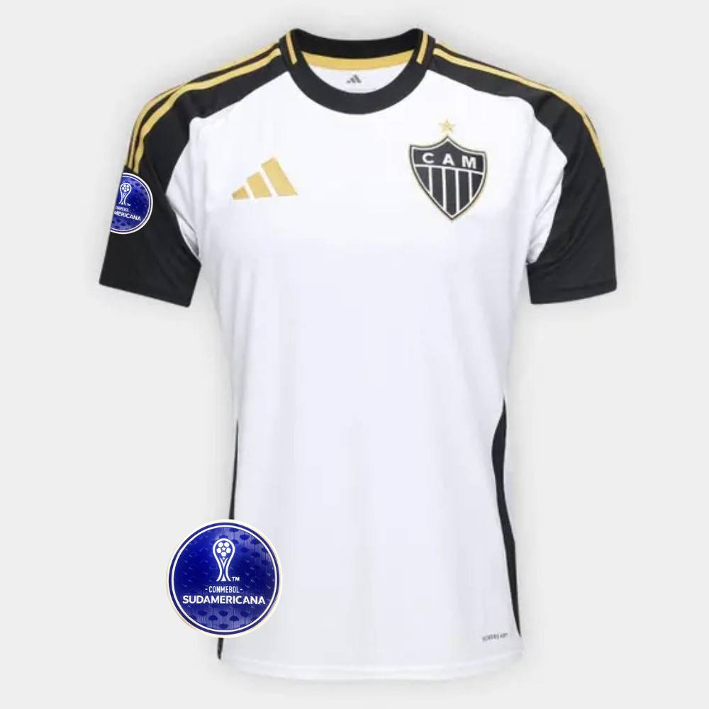 Camisa Adidas Atlético Mineiro 25/26 Away C/ Patch Sulamericana