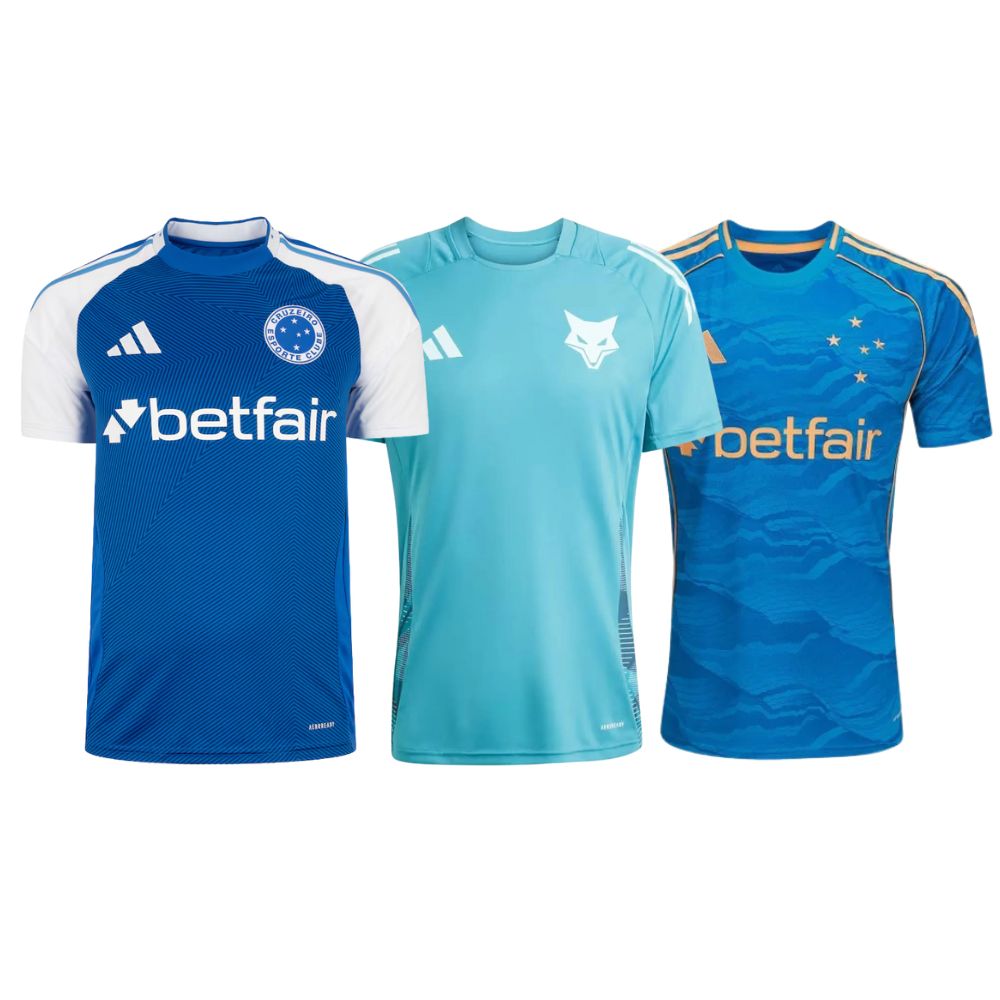 Combo Cruzeiro 3 Unidades BLACK FRIDAY