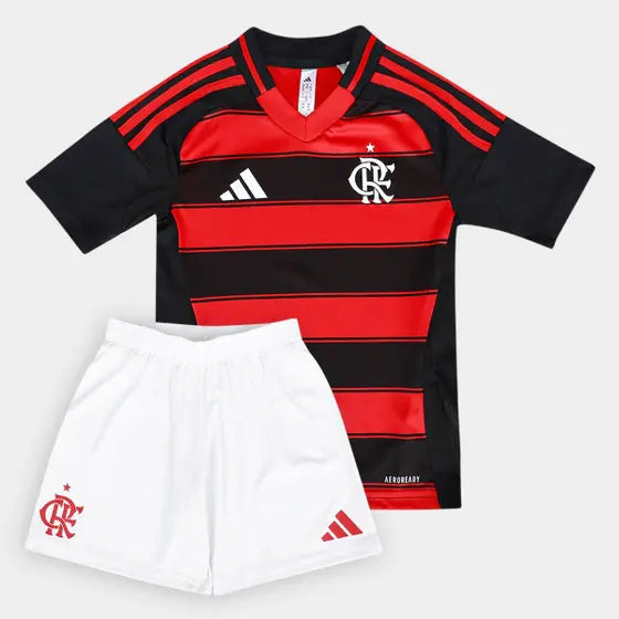 Conjunto Infantil Adidas Flamengo 25/26 I