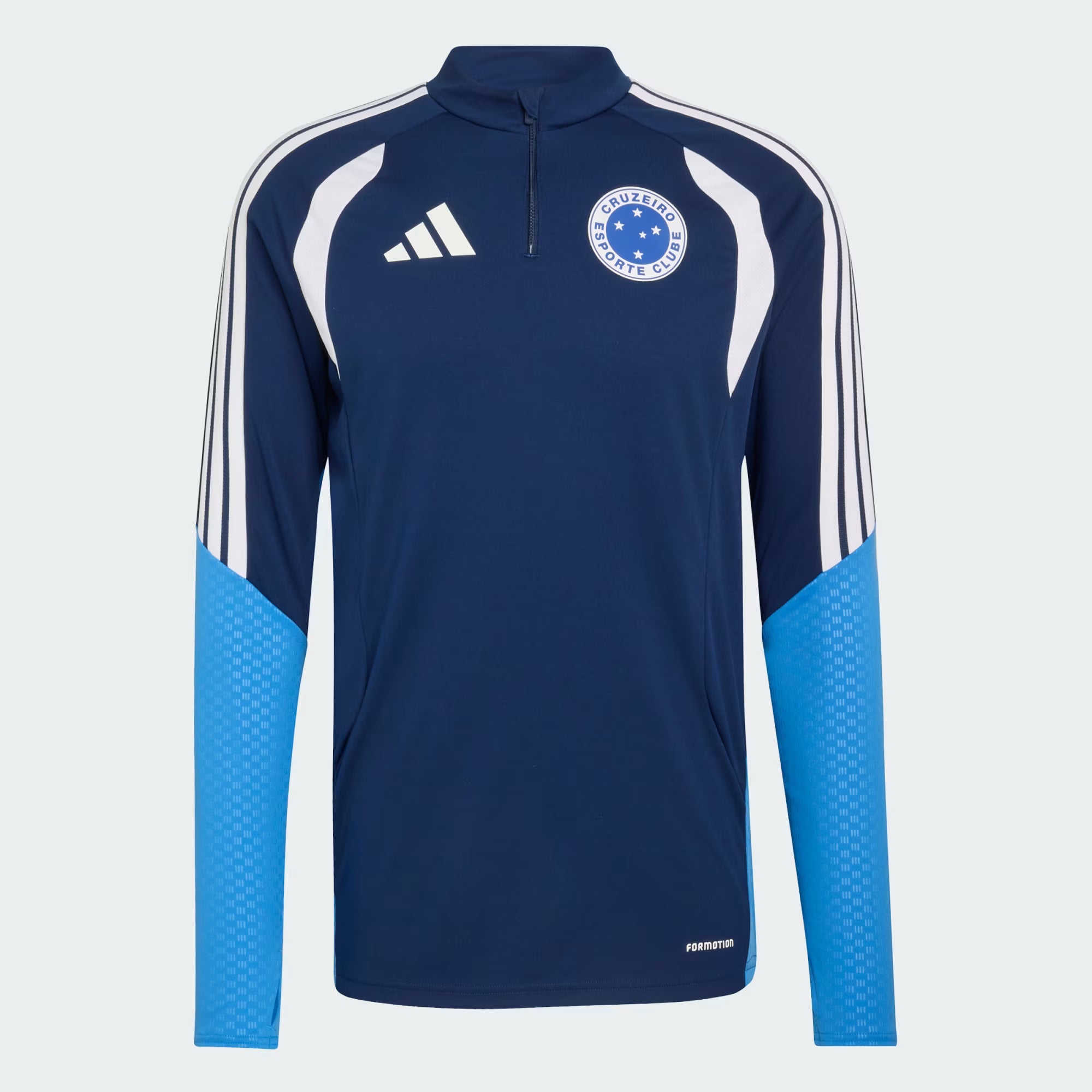 Blusa de Treino Adidas Cruzeiro 26/27, Camisa Futebol, Adidas, JAQUETA DE MODELAGEM JUSTA COM TECIDO FORMOTION Entre em campo de futebol com confiança com a Camiseta Treino Competition Cruzeiro 26. Projetada para entusiastas do futebol que valorizam o desempenho e o estilo, esta Camiseta Treino Competition Cruzeiro 26 faz parte da linha TIRO26 Competition, que reflete a herança do futebol da adidas com um toque moderno. Fabricada com materiais de alta qualidade, o conforto está no centro da peça, quer você 