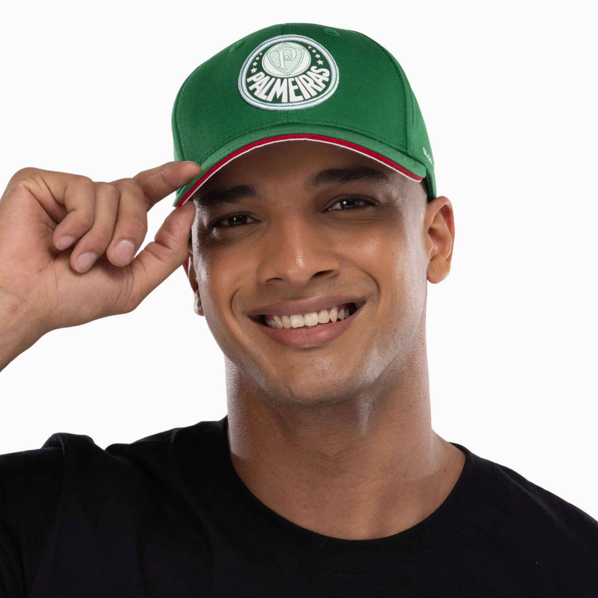 Boné Palmeiras Aba Curva Supercap – Adulto, , PIQUE DE JOGADOR, O Boné Palmeiras Palestra Verde - OFICIAL LICENCIADO é a escolha ideal para os torcedores que valorizam conforto e tradição. Inspirado na história do Verdão, o modelo apresenta um design clássico na cor verde, confeccionado em poliéster leve e resistente. Conta com o escudo bordado na parte frontal e ajuste prático por pinos de plástico, garantindo um encaixe confortável. Perfeito para acompanhar o Palmeiras nas arquibancadas e no dia a dia. In