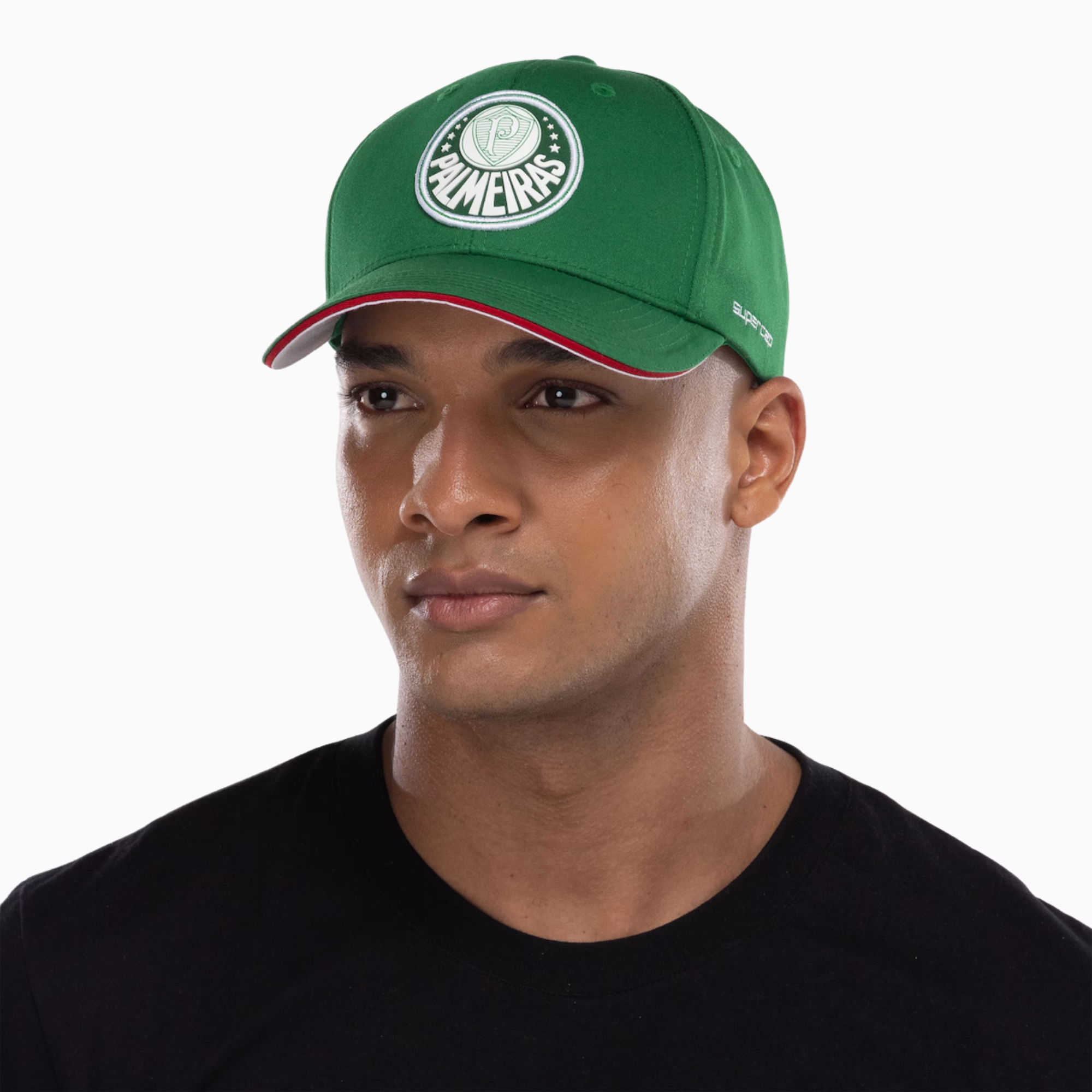 Boné Palmeiras Aba Curva Supercap – Adulto, , PIQUE DE JOGADOR, O Boné Palmeiras Palestra Verde - OFICIAL LICENCIADO é a escolha ideal para os torcedores que valorizam conforto e tradição. Inspirado na história do Verdão, o modelo apresenta um design clássico na cor verde, confeccionado em poliéster leve e resistente. Conta com o escudo bordado na parte frontal e ajuste prático por pinos de plástico, garantindo um encaixe confortável. Perfeito para acompanhar o Palmeiras nas arquibancadas e no dia a dia. In
