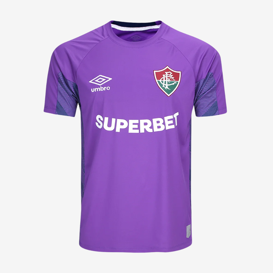 CAMISA GOLEIRO UMBRO FLUMINENSE 2025/26 - ROXA, Camisas de Futebol, PIQUE DE JOGADOR, -PIQUE DE JOGADOR