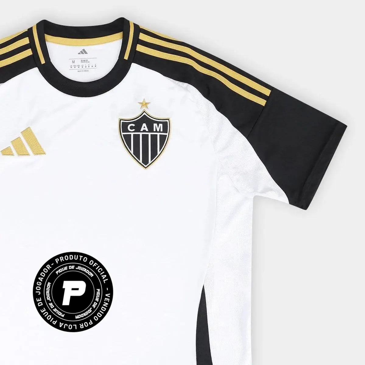Camisa Adidas Atlético Mineiro 25/26 Away, Camisa Futebol, Adidas, Ficha do Produto TecnologiaAeroReady: Sistema que controla o excesso de umidade do corpo, garantindo a rápida secagem do suor durante os exercícios. Composição: 100% PoliésterMarca: AdidasIndicada para: Jogo/CasualGênero: MasculinoEscudo: BordadoOrigem: ImportadoManga: Curta-PIQUE DE JOGADOR