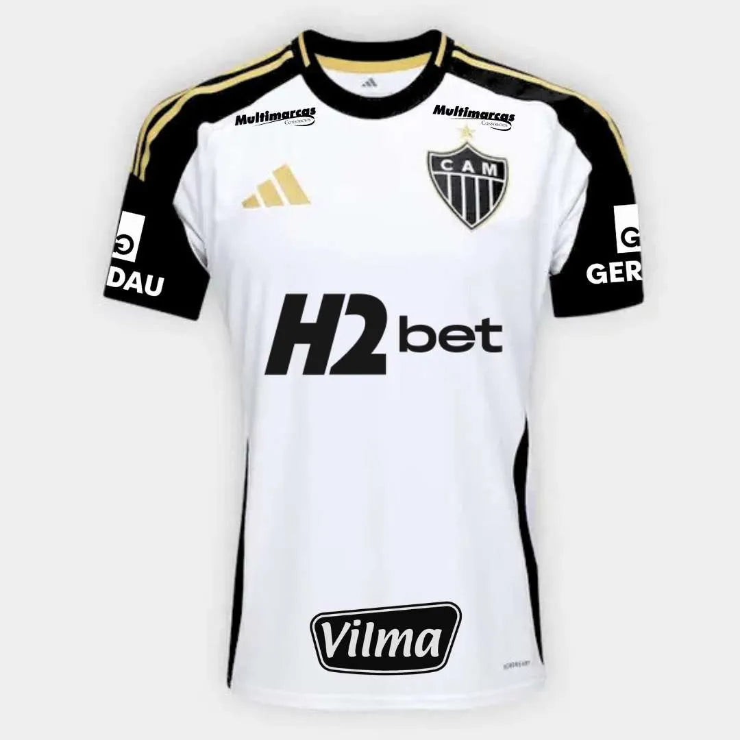Camisa Adidas Atlético Mineiro 25/26 Away, Camisa Futebol, Adidas, Ficha do Produto TecnologiaAeroReady: Sistema que controla o excesso de umidade do corpo, garantindo a rápida secagem do suor durante os exercícios. Composição: 100% PoliésterMarca: AdidasIndicada para: Jogo/CasualGênero: MasculinoEscudo: BordadoOrigem: ImportadoManga: Curta-PIQUE DE JOGADOR