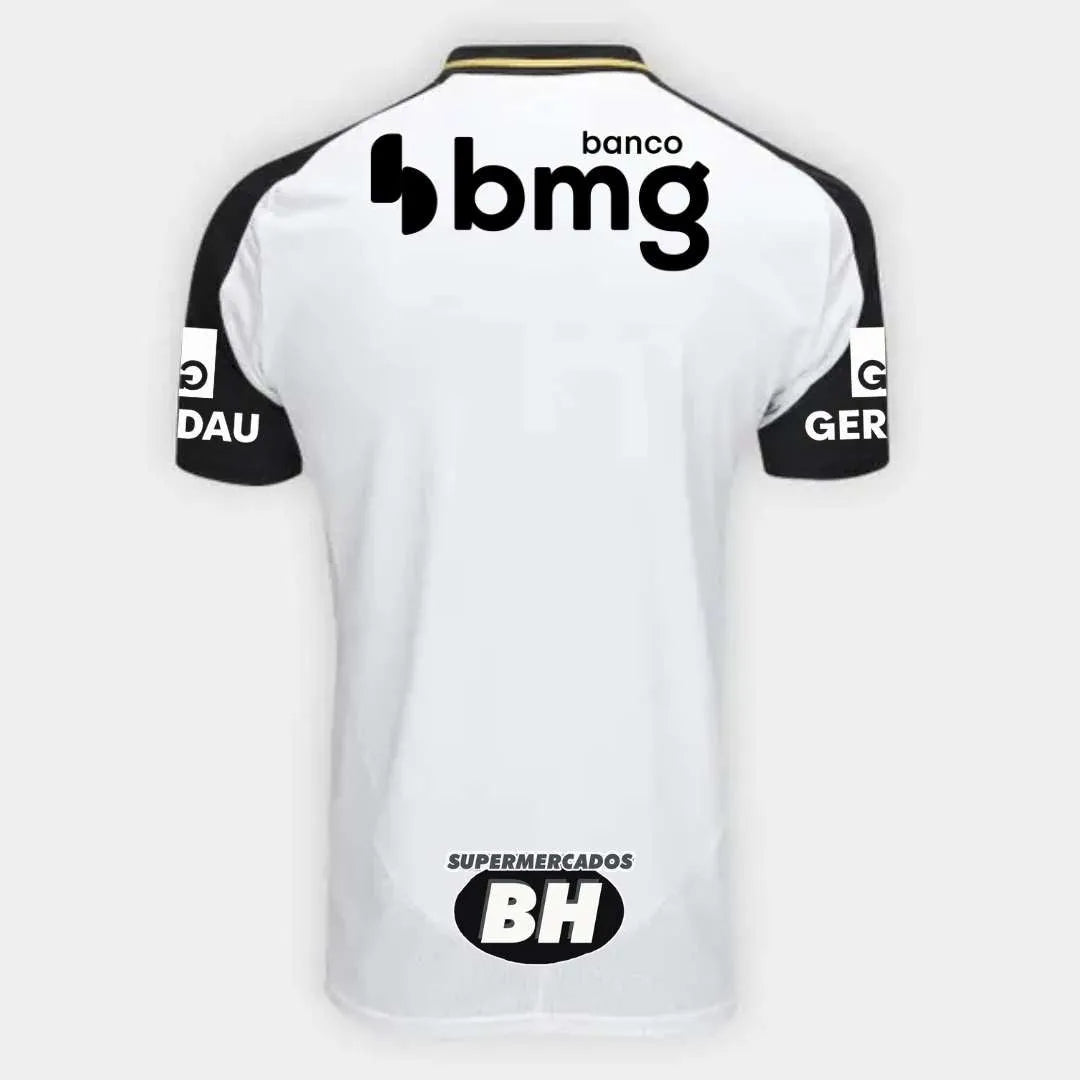 Camisa Adidas Atlético Mineiro 25/26 Away, Camisa Futebol, Adidas, Ficha do Produto TecnologiaAeroReady: Sistema que controla o excesso de umidade do corpo, garantindo a rápida secagem do suor durante os exercícios. Composição: 100% PoliésterMarca: AdidasIndicada para: Jogo/CasualGênero: MasculinoEscudo: BordadoOrigem: ImportadoManga: Curta-PIQUE DE JOGADOR