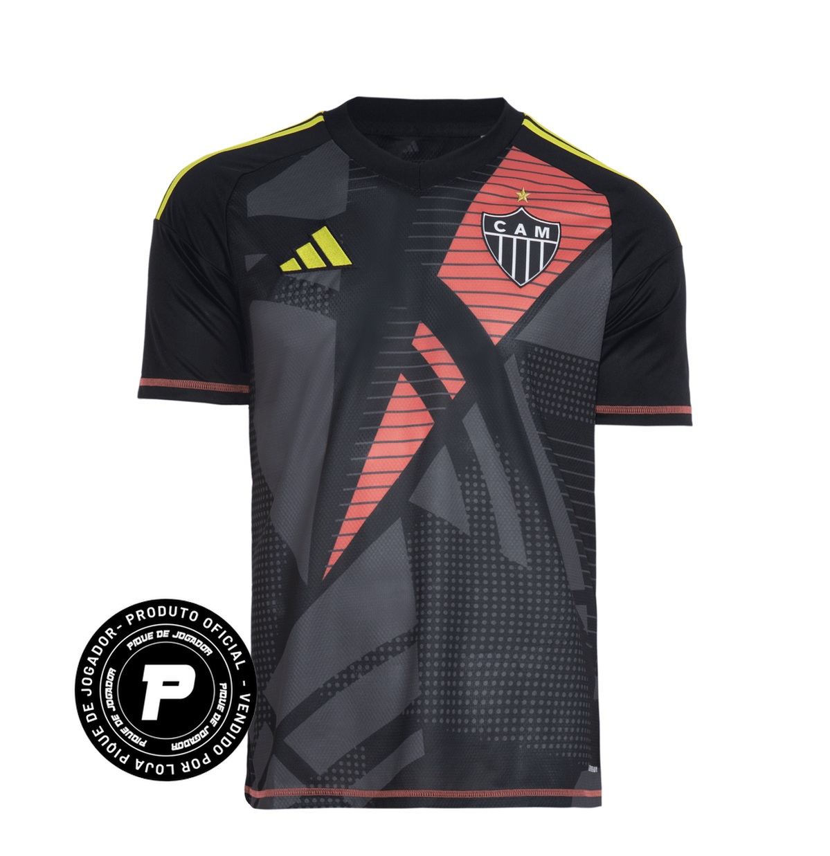 Camisa Adidas Atlético Mineiro 25/26 Goleiro I, Camisa Futebol, Adidas, Ficha do Produto TecnologiaAeroReady: Sistema que controla o excesso de umidade do corpo, garantindo a rápida secagem do suor durante os exercícios. Composição: 100% PoliésterMarca: AdidasIndicada para: Jogo/CasualGênero: MasculinoEscudo: BordadoOrigem: ImportadoManga: Curta-PIQUE DE JOGADOR