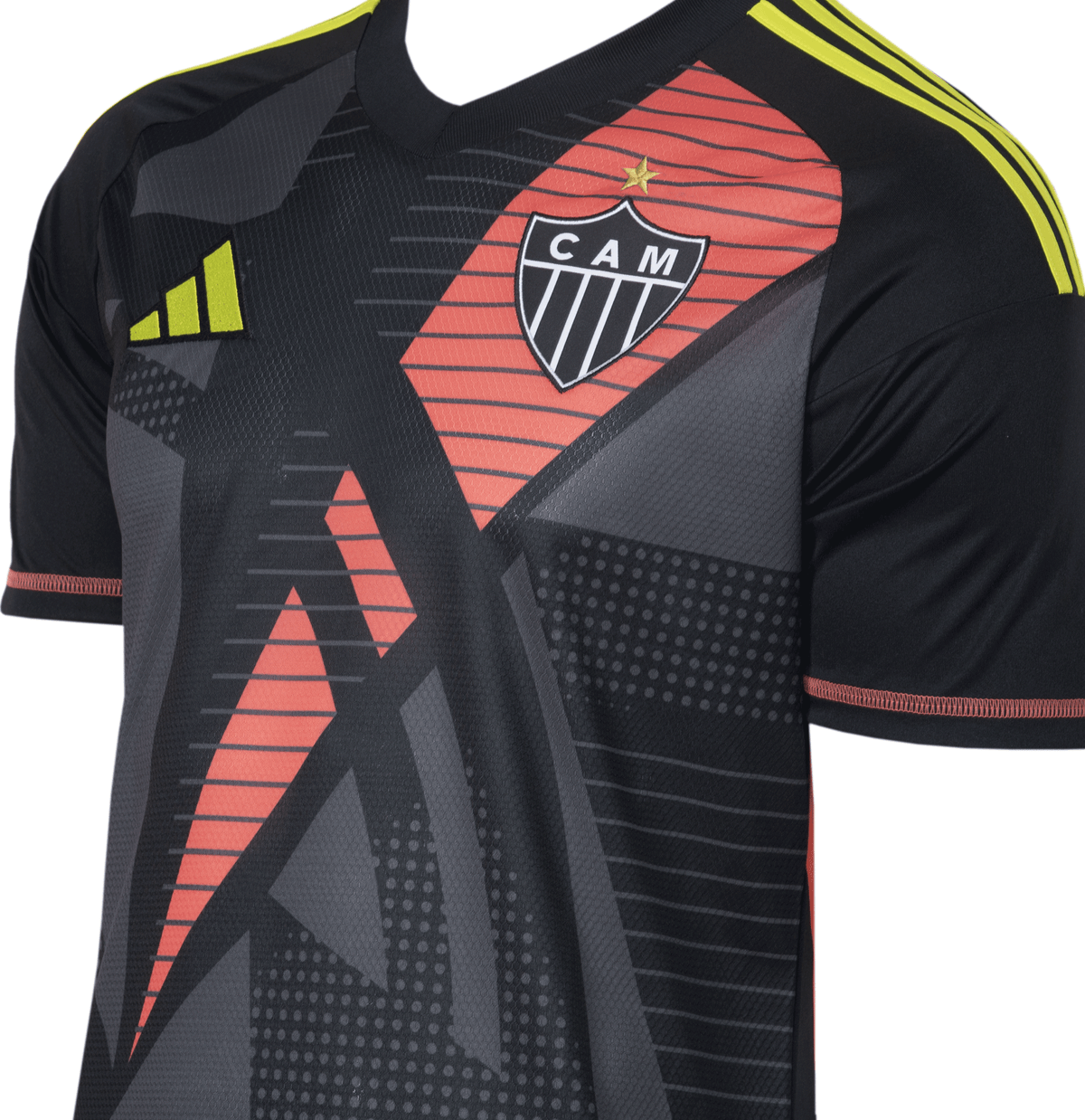 Camisa Adidas Atlético Mineiro 25/26 Goleiro I, Camisa Futebol, Adidas, Ficha do Produto TecnologiaAeroReady: Sistema que controla o excesso de umidade do corpo, garantindo a rápida secagem do suor durante os exercícios. Composição: 100% PoliésterMarca: AdidasIndicada para: Jogo/CasualGênero: MasculinoEscudo: BordadoOrigem: ImportadoManga: Curta-PIQUE DE JOGADOR
