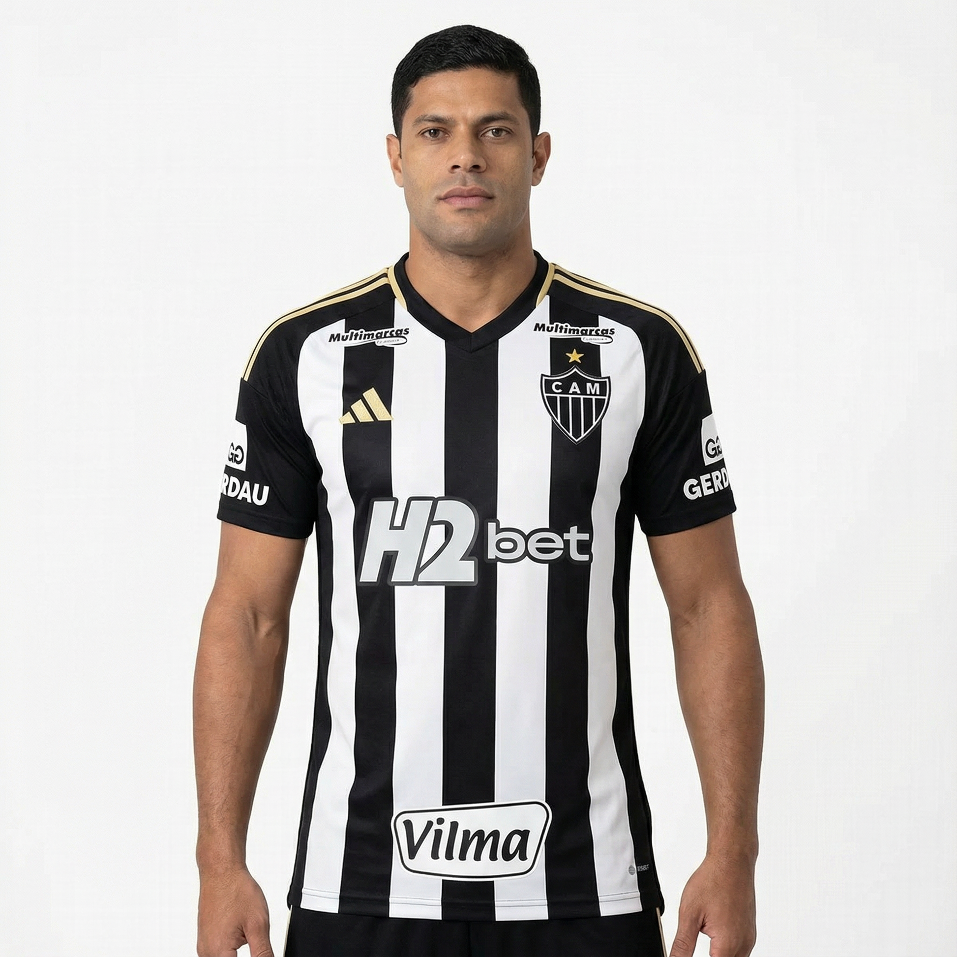 Camisa Adidas Atlético Mineiro 25/26 Home C/ Patrocínios, Camisa Futebol, Adidas, Ficha do Produto TecnologiaAeroReady: Sistema que controla o excesso de umidade do corpo, garantindo a rápida secagem do suor durante os exercícios. Composição: 100% PoliésterMarca: AdidasIndicada para: Jogo/CasualGênero: MasculinoEscudo: BordadoOrigem: ImportadoManga: Curta PERSONALIZAÇÃO COM QUALIDADE OFICIAL Durável Maleável Não perde a cor-PIQUE DE JOGADOR