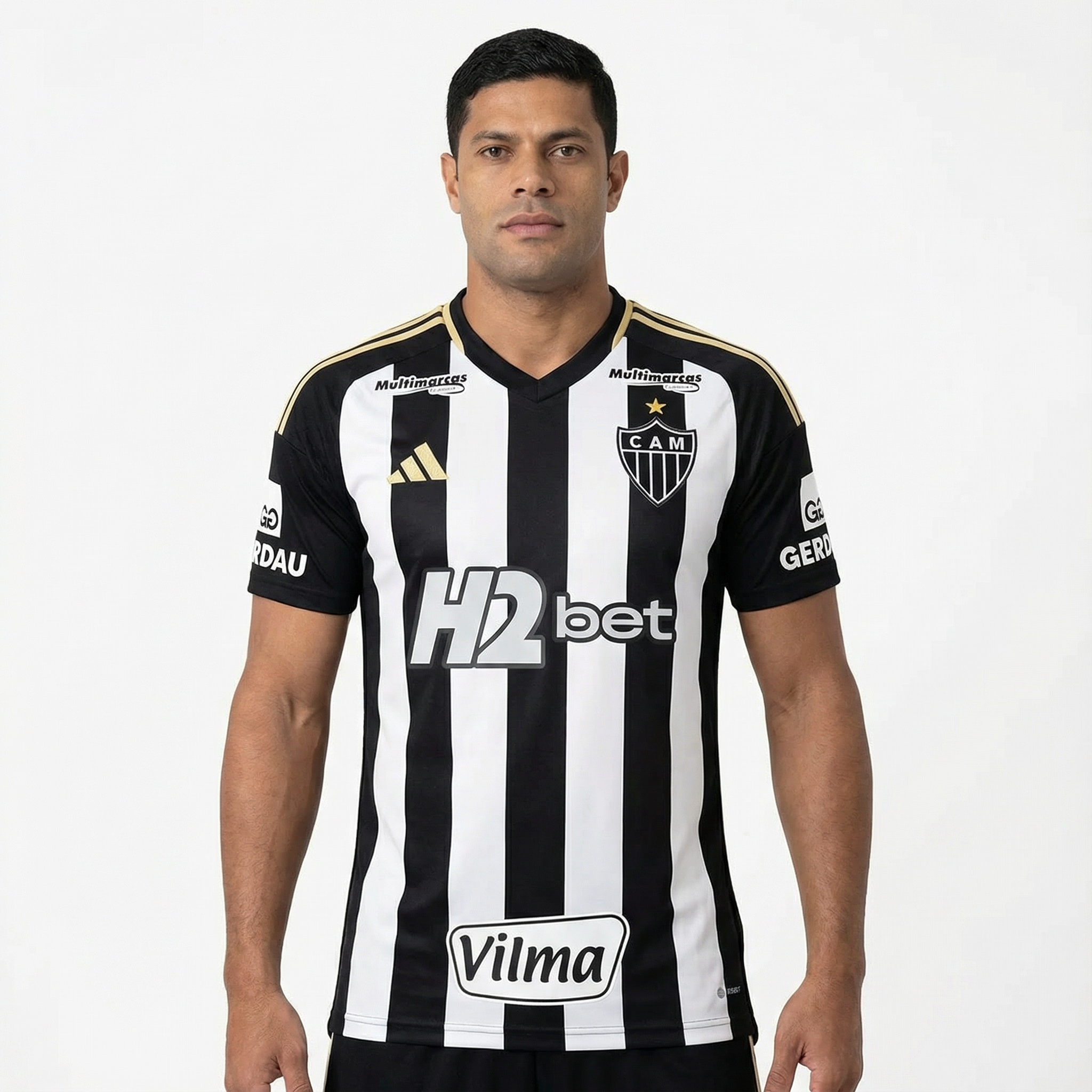 Camisa Adidas Atlético Mineiro 25/26 Home C/ Patrocínios, Camisa Futebol, Adidas, Ficha do Produto TecnologiaAeroReady: Sistema que controla o excesso de umidade do corpo, garantindo a rápida secagem do suor durante os exercícios. Composição: 100% PoliésterMarca: AdidasIndicada para: Jogo/CasualGênero: MasculinoEscudo: BordadoOrigem: ImportadoManga: Curta PERSONALIZAÇÃO COM QUALIDADE OFICIAL Durável Maleável Não perde a cor-PIQUE DE JOGADOR