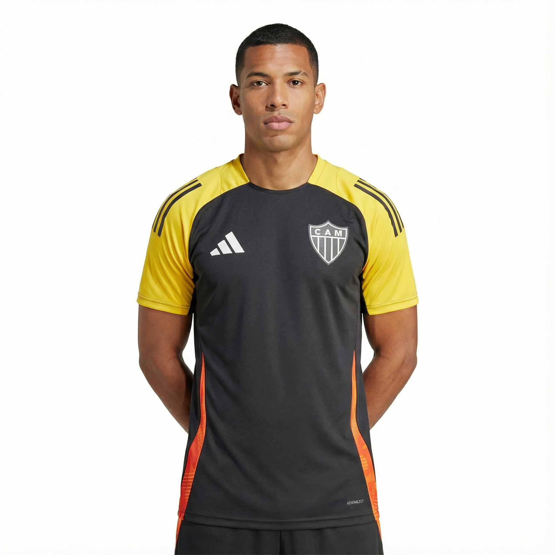 Camisa Adidas Atlético Mineiro 25/26 Treino, Camisa Futebol, Adidas, Ficha do Produto TecnologiaAeroReady: Sistema que controla o excesso de umidade do corpo, garantindo a rápida secagem do suor durante os exercícios. Composição: 100% PoliésterMarca: AdidasIndicada para: Jogo/CasualGênero: MasculinoEscudo: BordadoOrigem: ImportadoManga: Curta-PIQUE DE JOGADOR