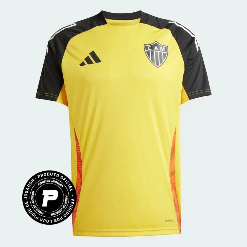 Camisa Adidas Atlético Mineiro 25/26 Treino II, Camisa Futebol, Adidas, Ficha do Produto TecnologiaAeroReady: Sistema que controla o excesso de umidade do corpo, garantindo a rápida secagem do suor durante os exercícios. Composição: 100% PoliésterMarca: AdidasIndicada para: Jogo/CasualGênero: MasculinoEscudo: BordadoOrigem: ImportadoManga: Curta-PIQUE DE JOGADOR