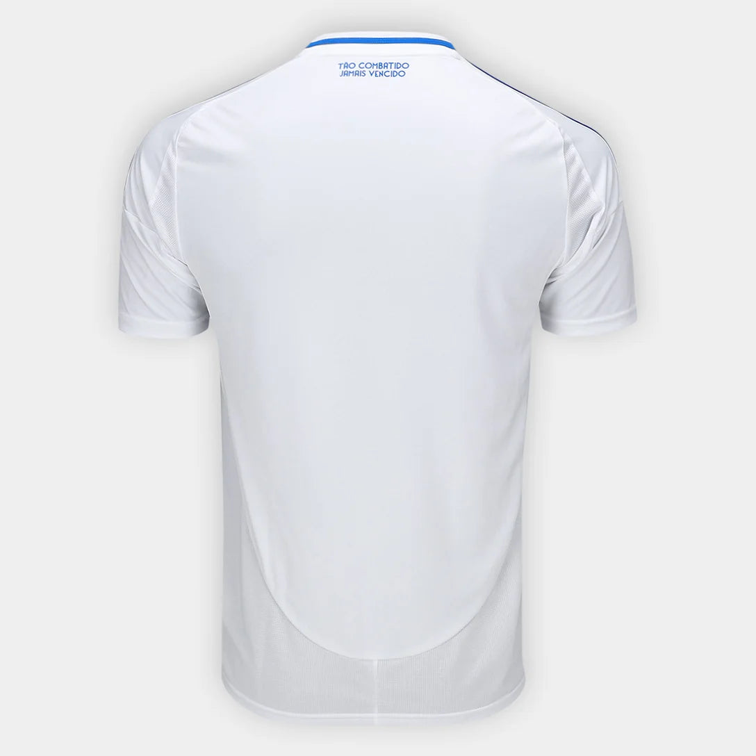 Camisa Adidas Cruzeiro 25/26 Away, Camisa Futebol, Adidas, Ficha do Produto TecnologiaAeroReady: Sistema que controla o excesso de umidade do corpo, garantindo a rápida secagem do suor durante os exercícios. Composição: 100% PoliésterMarca: AdidasIndicada para: Jogo/CasualGênero: MasculinoEscudo: EmborrachadoOrigem: ImportadoManga: Curta-PIQUE DE JOGADOR