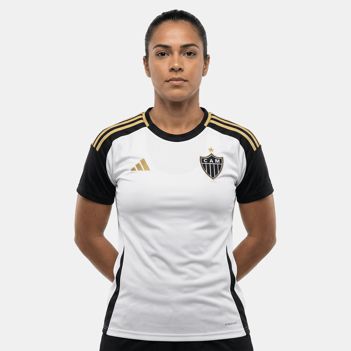 Camisa Adidas Feminina Atlético Mineiro 25/26 Away, Camisa Futebol, Adidas, Ficha do Produto TecnologiaAeroReady: Sistema que controla o excesso de umidade do corpo, garantindo a rápida secagem do suor durante os exercícios. Composição: 100% PoliésterMarca: AdidasIndicada para: Jogo/CasualGênero: MasculinoEscudo: BordadoOrigem: ImportadoManga: Curta-PIQUE DE JOGADOR