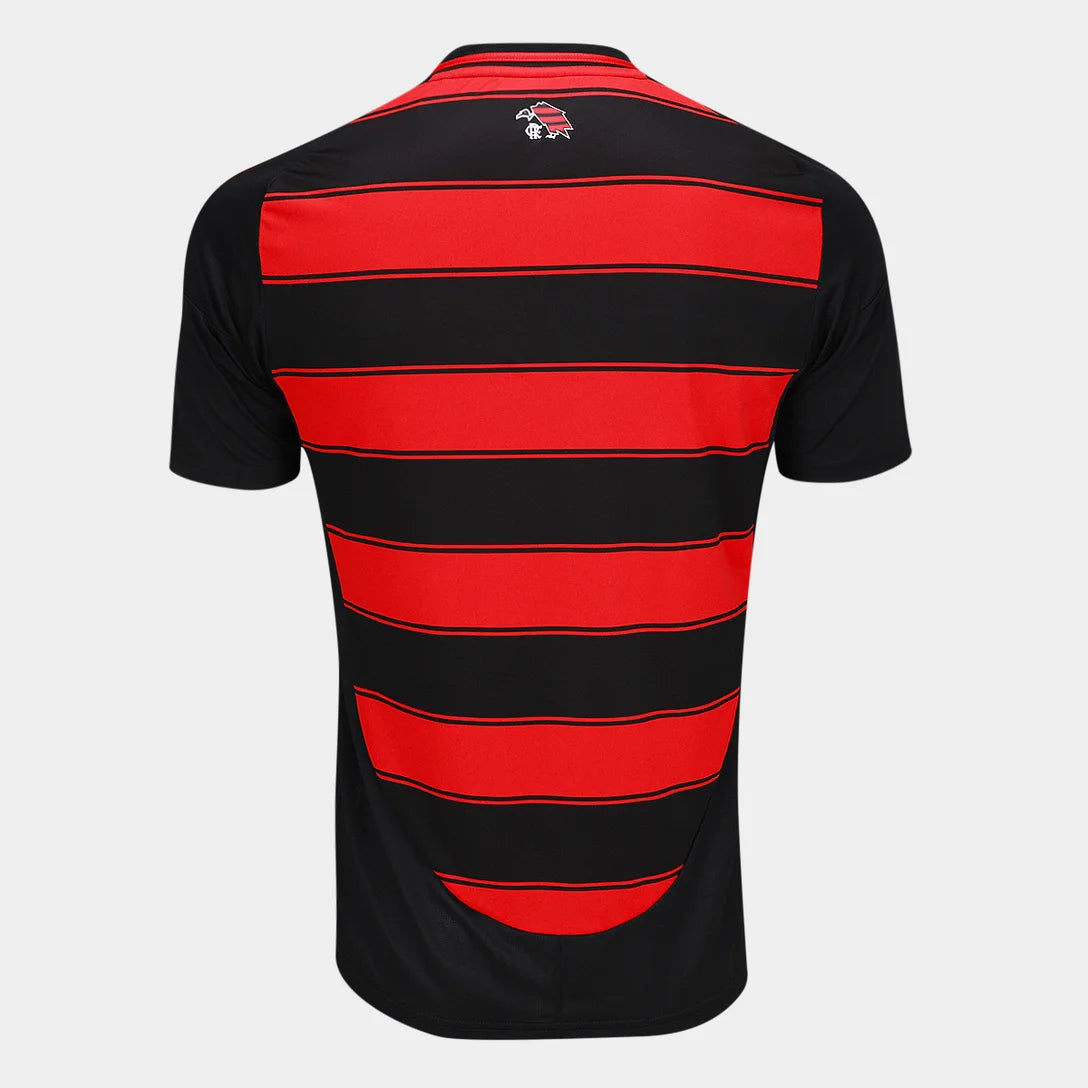 Camisa Adidas Flamengo 25/26 Home Campeão Libertadores 2025, Camisa Futebol, Adidas, Ficha do Produto TecnologiaAeroReady: Sistema que controla o excesso de umidade do corpo, garantindo a rápida secagem do suor durante os exercícios. Composição: 100% PoliésterMarca: AdidasIndicada para: Jogo/CasualGênero: MasculinoEscudo: BordadoOrigem: ImportadoManga: Curta-PIQUE DE JOGADOR
