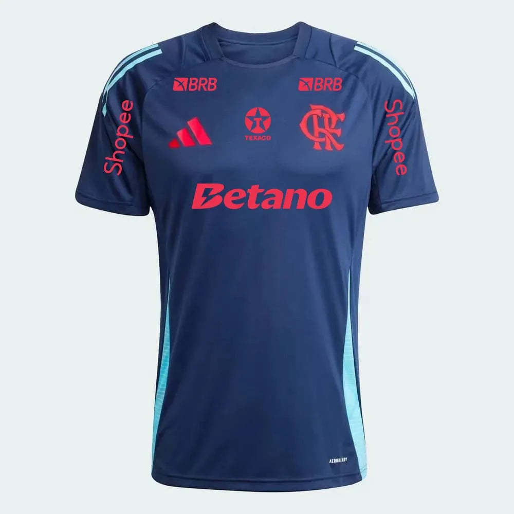 Camisa Adidas Flamengo 25/26 Treino II, Camisa Futebol, Adidas, Ficha do Produto TecnologiaAeroReady: Sistema que controla o excesso de umidade do corpo, garantindo a rápida secagem do suor durante os exercícios. Composição: 100% PoliésterMarca: AdidasIndicada para: Jogo/CasualGênero: MasculinoEscudo: BordadoOrigem: ImportadoManga: Curta-PIQUE DE JOGADOR