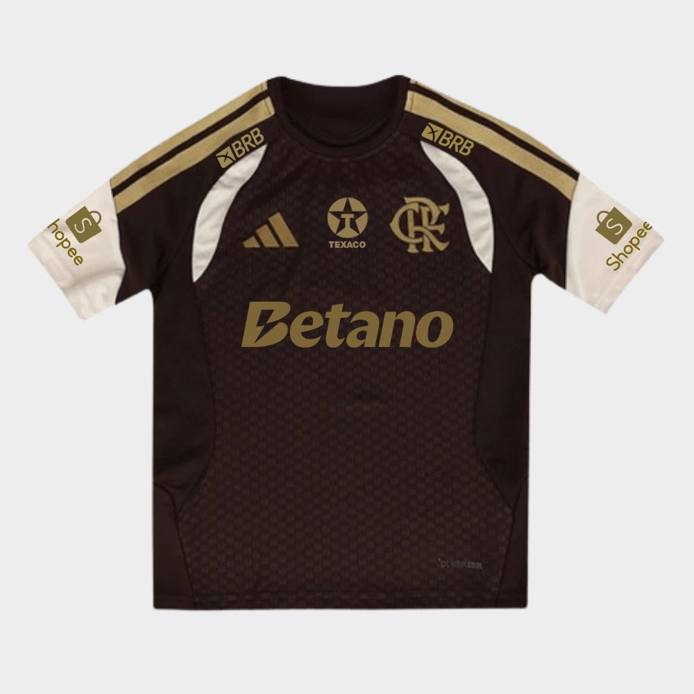 Camisa Adidas Flamengo 26/27 Treino C/ Patrocínios, Camisa Futebol, Adidas, Ficha do Produto A Camisa Adidas Flamengo Treino 2026/27 Masculina é a escolha ideal para os torcedores que buscam desempenho máximo aliado à paixão rubro-negra. Inspirada nos mantos de treino do Mengão, ela entrega um visual moderno e funcional para elevar seu rendimento nos treinos e no dia a dia esportivo.Confeccionada em tecido leve e respirável, essa camisa proporciona excelente conforto e total liberdade de movimentos. A tecno