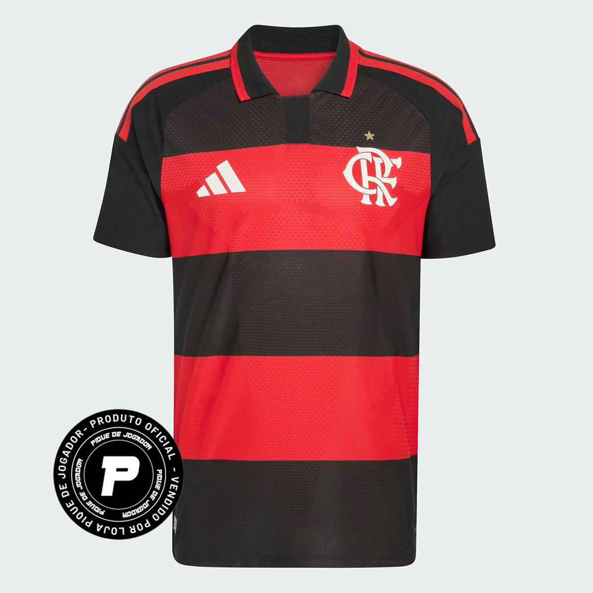 Camisa Adidas Flamengo I 26/27 Jogador, Camisa Futebol, Adidas, VISTA O MANTO! Conheça a Camisa I CR Flamengo 26, uma mistura de tradição no futebol e inovação adidas. Criada para aqueles que vivem e respiram o esporte, esta é mais do que apenas uma camisa - é um símbolo de herança e paixão.Refrescante. Seca. Pronta. A tecnologia Climacool absorve e dispersa o suor para um desempenho sem distrações, permitindo que você se concentre no jogo. Adornada com o escudo costurado do clube, esta camisa é um testemun