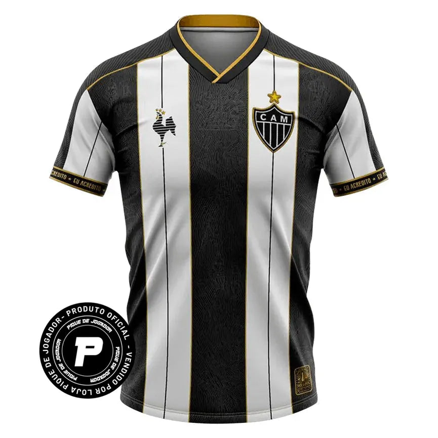 Camisa Atlético Mineiro 24/25 Manto da Massa, Camisa Futebol, Adidas, Ficha do Produto Composição: 100% PoliésterIndicada para: Jogo/CasualGênero: MasculinoEscudo: BordadoOrigem: ImportadoManga: Curta-PIQUE DE JOGADOR