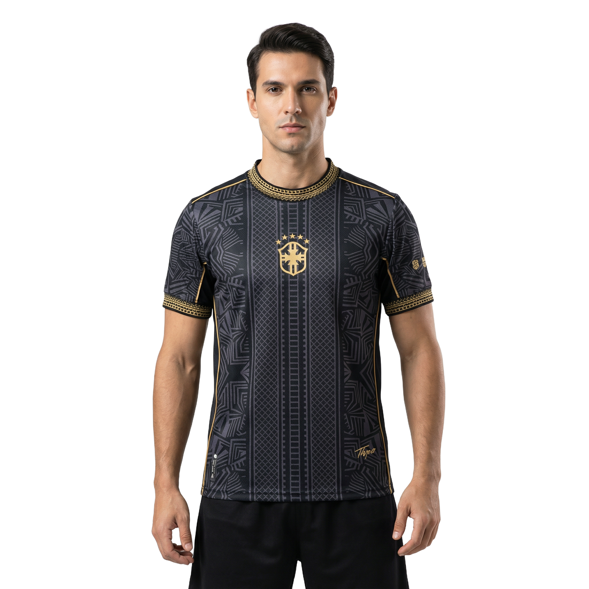 Camisa Brasil Edição Especial 2026 Masculina, Kit Infantil Brasil Reserva 26/27 - Copa do Mundo, PIQUE DE JOGADOR, A Camisa Brasil Edição Especial 2026 Masculina foi criada para celebrar a tradição e a paixão pelo futebol brasileiro em um modelo exclusivo e diferenciado. Inspirada nos uniformes utilizados pela Seleção Brasileira nas grandes competições internacionais, essa edição especial apresenta um design moderno que destaca a identidade de uma das seleções mais vitoriosas do mundo. O modelo combina as c