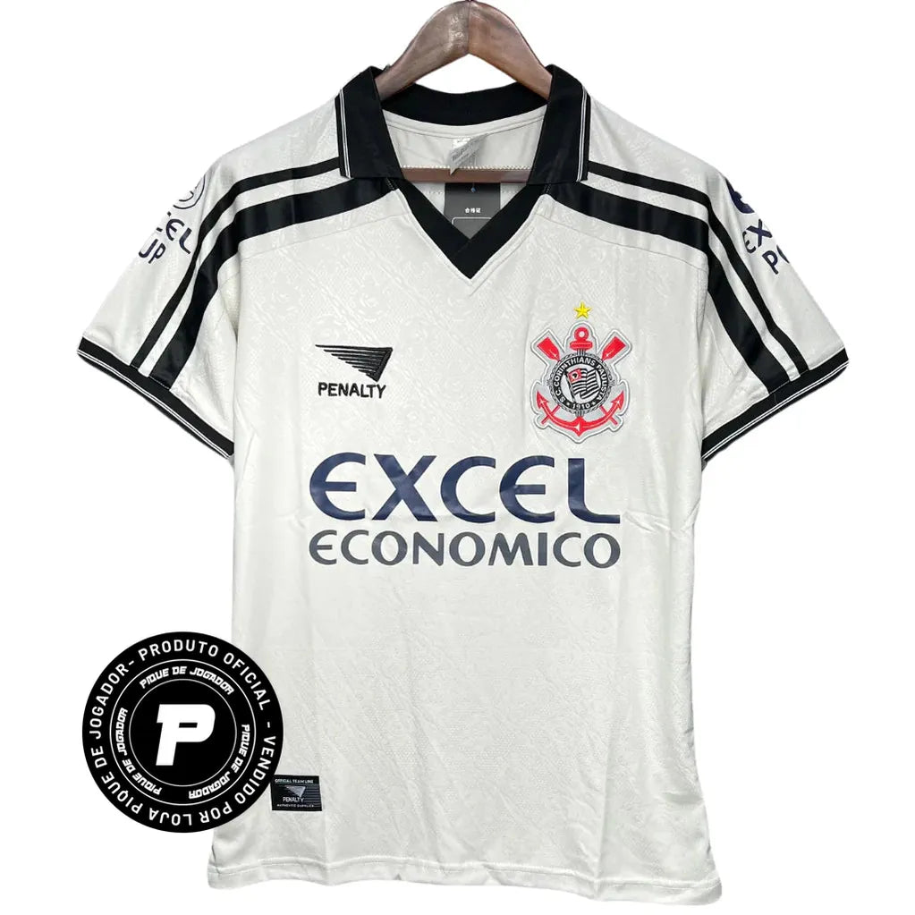 Camisa Corinthians Retrô 1998 Home Penalty Masculina - Preta e Branca, Camisa Japão Retrô 2006 Branca - Adidas, PIQUE DE JOGADOR, -PIQUE DE JOGADOR