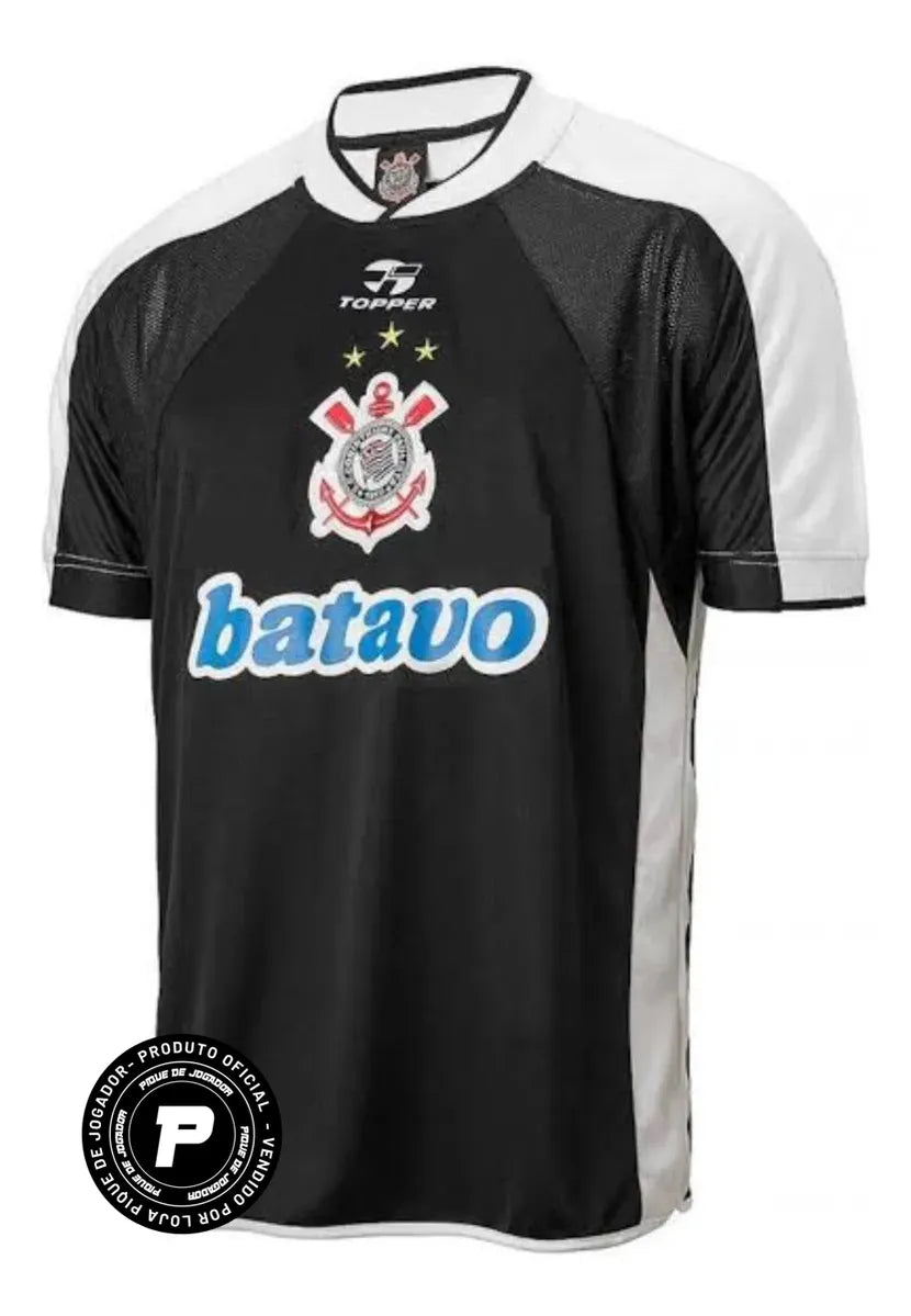 Camisa Corinthians Retrô 2000 Topper Masculina - Preta e Branca, Camisa Japão Retrô 2006 Branca - Adidas, PIQUE DE JOGADOR, -PIQUE DE JOGADOR