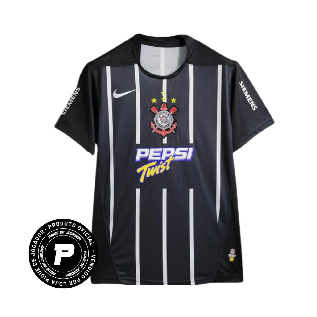 Camisa Corinthians Retrô 2004/05 Alternativa Nike Masculina - Preta e Branca, Camisa Japão Retrô 2006 Branca - Adidas, PIQUE DE JOGADOR, -PIQUE DE JOGADOR