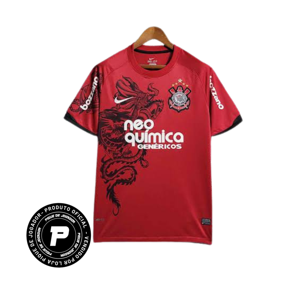 Camisa Corinthians Retrô 2011/12 Third Nike Masculina - Vermelha e Preta, Camisa Japão Retrô 2006 Branca - Adidas, PIQUE DE JOGADOR, -PIQUE DE JOGADOR