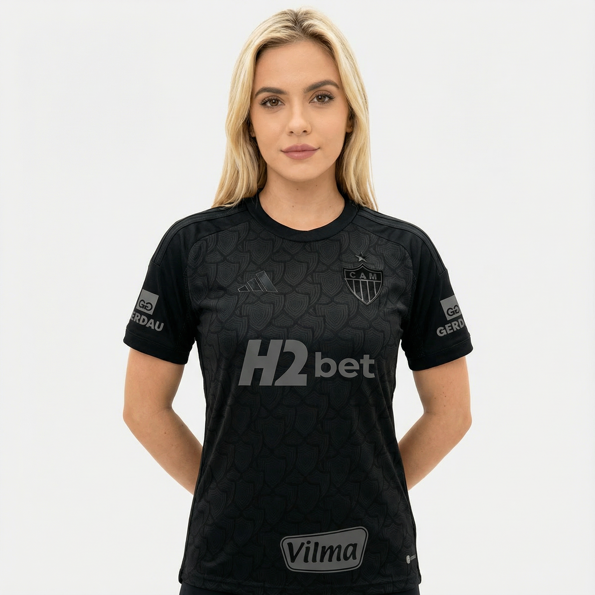 Camisa Feminina Adidas Atlético Mineiro 25/26 All Black C/ Patrocínios, Camisa Futebol, Adidas, Ficha do Produto TecnologiaAeroReady: Sistema que controla o excesso de umidade do corpo, garantindo a rápida secagem do suor durante os exercícios. Composição: 100% PoliésterMarca: AdidasIndicada para: Jogo/CasualGênero: MasculinoEscudo: BordadoOrigem: ImportadoManga: Curta-PIQUE DE JOGADOR