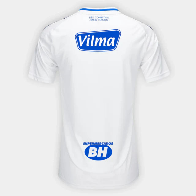 Camisa Feminina Adidas Cruzeiro 25/26 Away, Camisa Futebol, Adidas, Ficha do Produto TecnologiaAeroReady: Sistema que controla o excesso de umidade do corpo, garantindo a rápida secagem do suor durante os exercícios. Composição: 100% PoliésterMarca: AdidasIndicada para: Jogo/CasualGênero: MasculinoEscudo: EmborrachadoOrigem: ImportadoManga: Curta-PIQUE DE JOGADOR