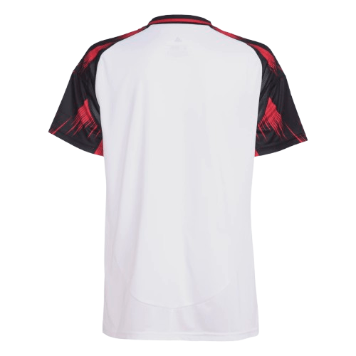 Camisa Feminina Adidas Flamengo 25/26 Campeão Libertadores 2025, Camisa Futebol, Adidas, Ficha do Produto TecnologiaAeroReady: Sistema que controla o excesso de umidade do corpo, garantindo a rápida secagem do suor durante os exercícios. Composição: 100% PoliésterMarca: AdidasIndicada para: Jogo/CasualGênero: MasculinoEscudo: BordadoOrigem: ImportadoManga: Curta-PIQUE DE JOGADOR