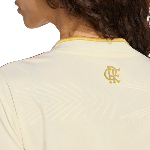 Camisa Feminina Adidas Flamengo 25/26 Campeão Libertadores 2025, Camisa Futebol, Adidas, Ficha do Produto TecnologiaAeroReady: Sistema que controla o excesso de umidade do corpo, garantindo a rápida secagem do suor durante os exercícios. Composição: 100% PoliésterMarca: AdidasIndicada para: Jogo/CasualGênero: MasculinoEscudo: BordadoOrigem: ImportadoManga: Curta-PIQUE DE JOGADOR