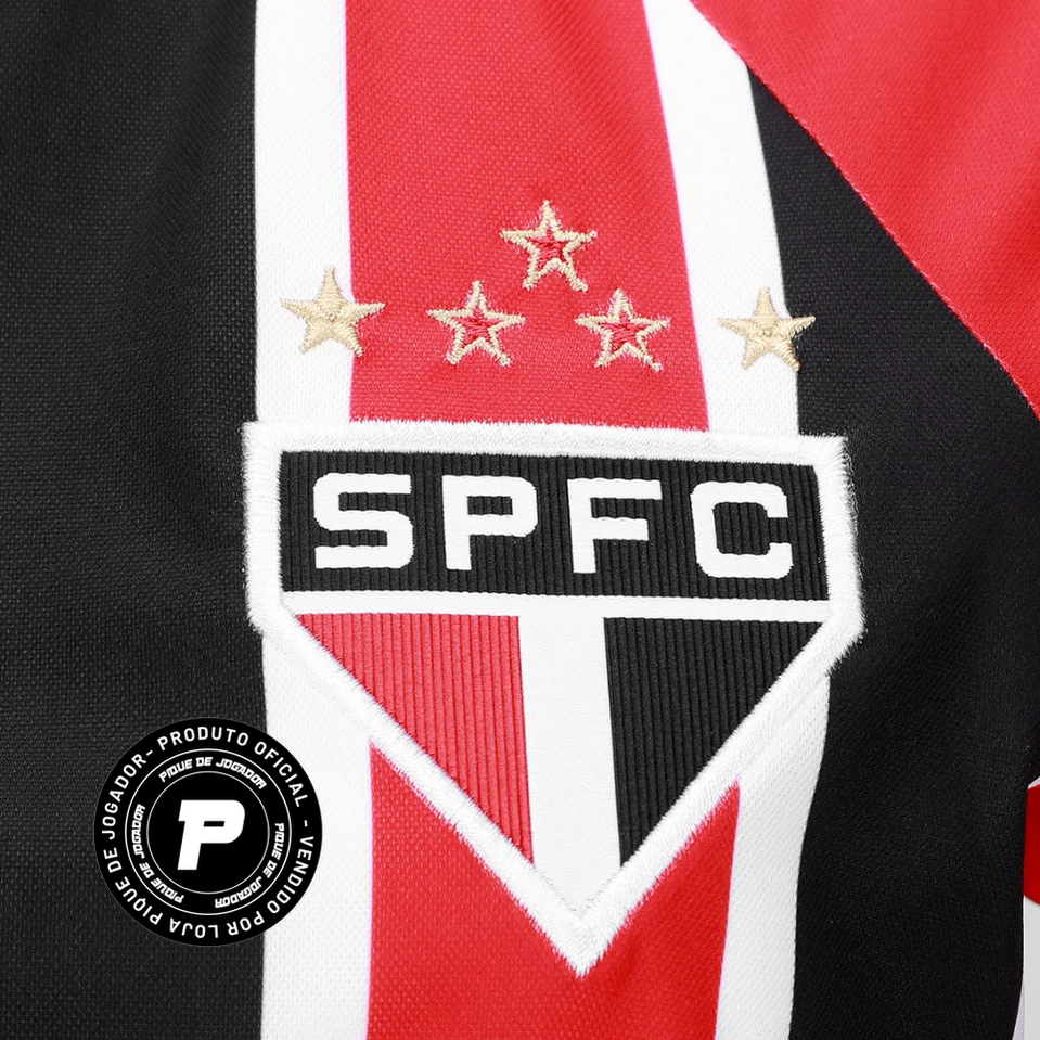 Camisa Feminina New Balance São Paulo 2025/26 II, Camisas de Futebol, PIQUE DE JOGADOR, FICHA TÉCNICA Composição: 100% PoliésterGênero: FemininoIndicada para: Jogo/CasualGênero: MasculinoEscudo: EmborrachadoOrigem: ImportadoManga: Curta-PIQUE DE JOGADOR