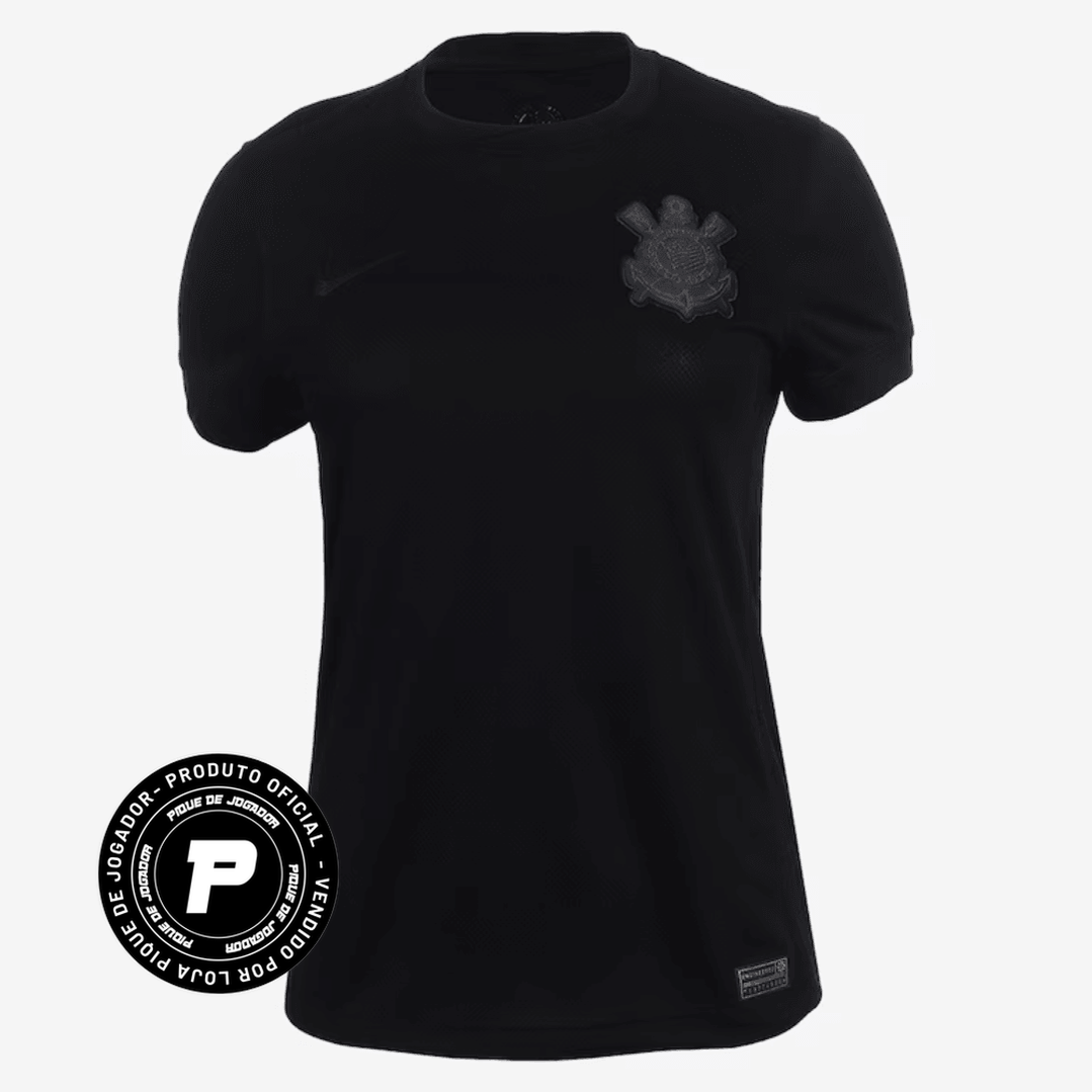 Camisa Feminina Nike Corinthians 2024/25 II Torcedor, Camisas de Futebol, PIQUE DE JOGADOR, Composição: 100% PoliésterGênero: FemininaIndicada para: Jogo/CasualGênero: MasculinoEscudo: EmborrachadoOrigem: ImportadoManga: Curta-PIQUE DE JOGADOR