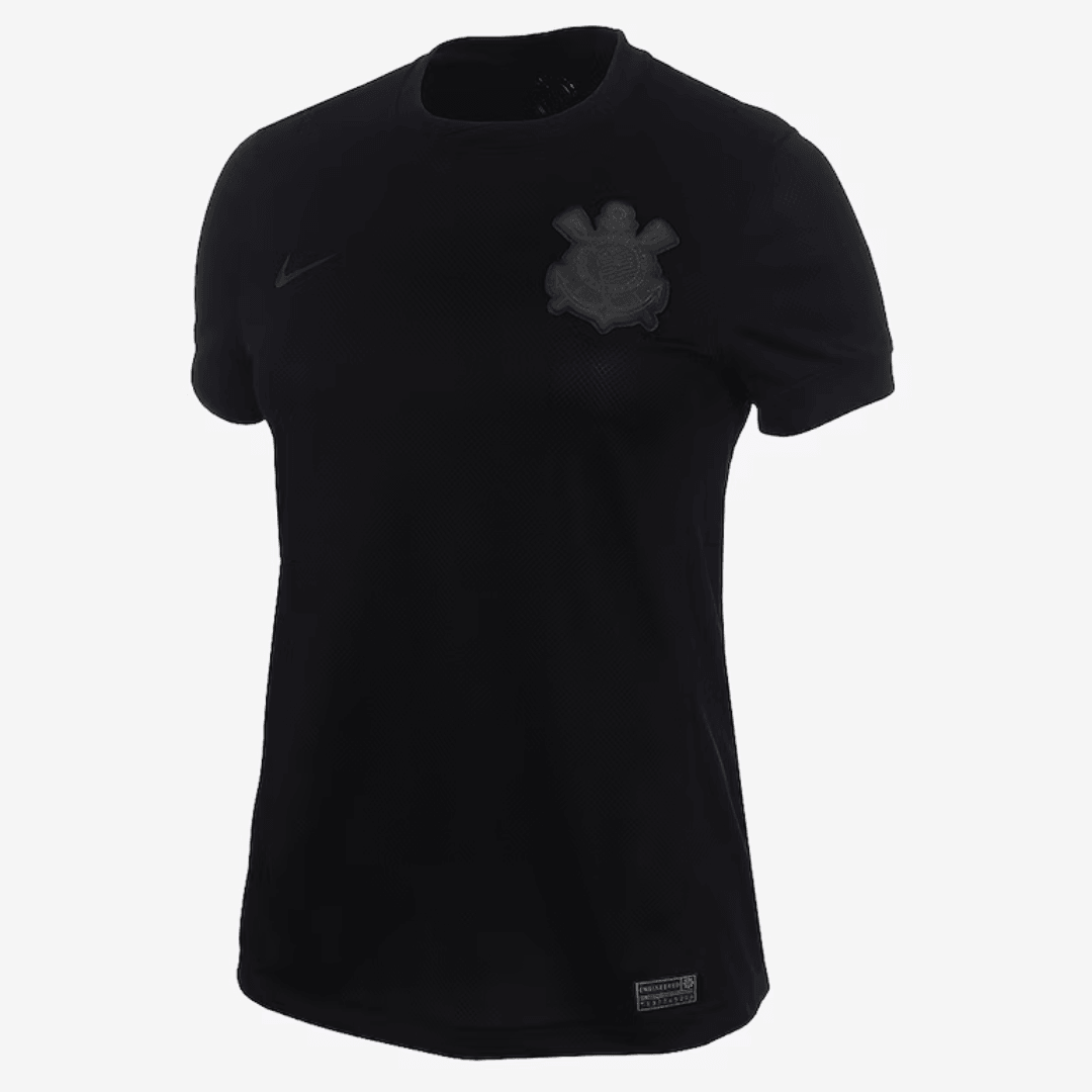 Camisa Feminina Nike Corinthians 2024/25 II Torcedor, Camisas de Futebol, PIQUE DE JOGADOR, Composição: 100% PoliésterGênero: FemininaIndicada para: Jogo/CasualGênero: MasculinoEscudo: EmborrachadoOrigem: ImportadoManga: Curta-PIQUE DE JOGADOR