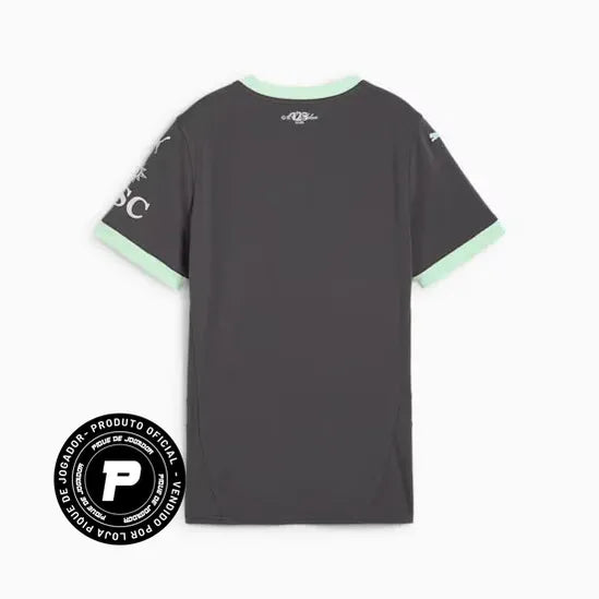 Camisa Feminina Puma AC Milan 2024/25 III, Camisas de Futebol, PIQUE DE JOGADOR, Composição: 100% PoliésterGênero: FemininaIndicada para: Jogo/CasualGênero: MasculinoEscudo: EmborrachadoOrigem: ImportadoManga: Curta-PIQUE DE JOGADOR