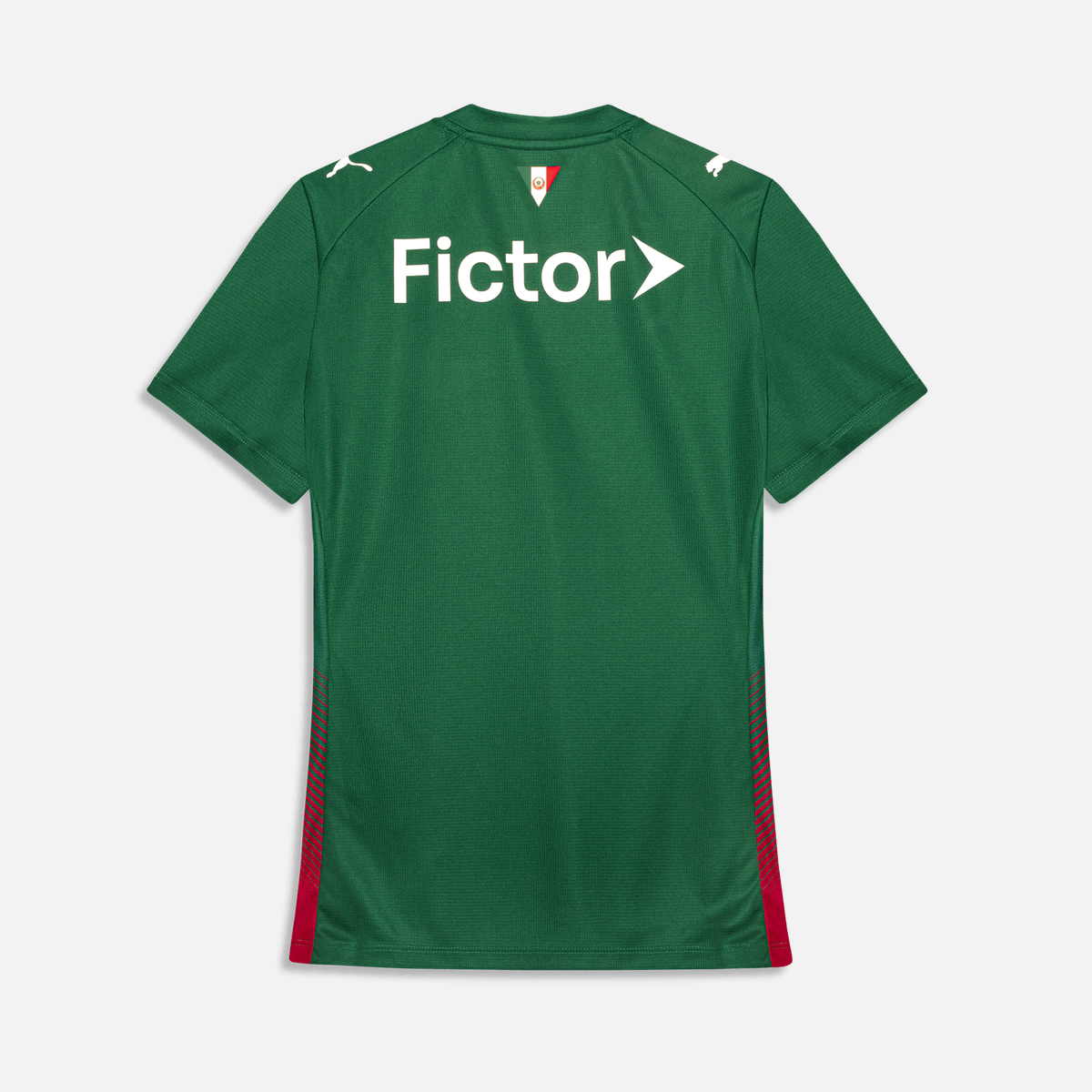 Camisa Feminina Puma Palmeiras 26/27 Home, Camisas de Futebol, PIQUE DE JOGADOR, O novo uniforme resgata a origem do clube mais vitorioso, construindo uma ponte entre o passado e o presente partindo da estética do Velho Continente para o clima de esperança encontrado pelos imigrantes que desembarcaram no Brasil. Com detalhes em homenagem aos ítalo-brasileiros que fundaram o clube em 1914. DETALHES Regular fit Gola careca recortada em cor contrastante com listras na frente Manga curta Recortes laterais com a