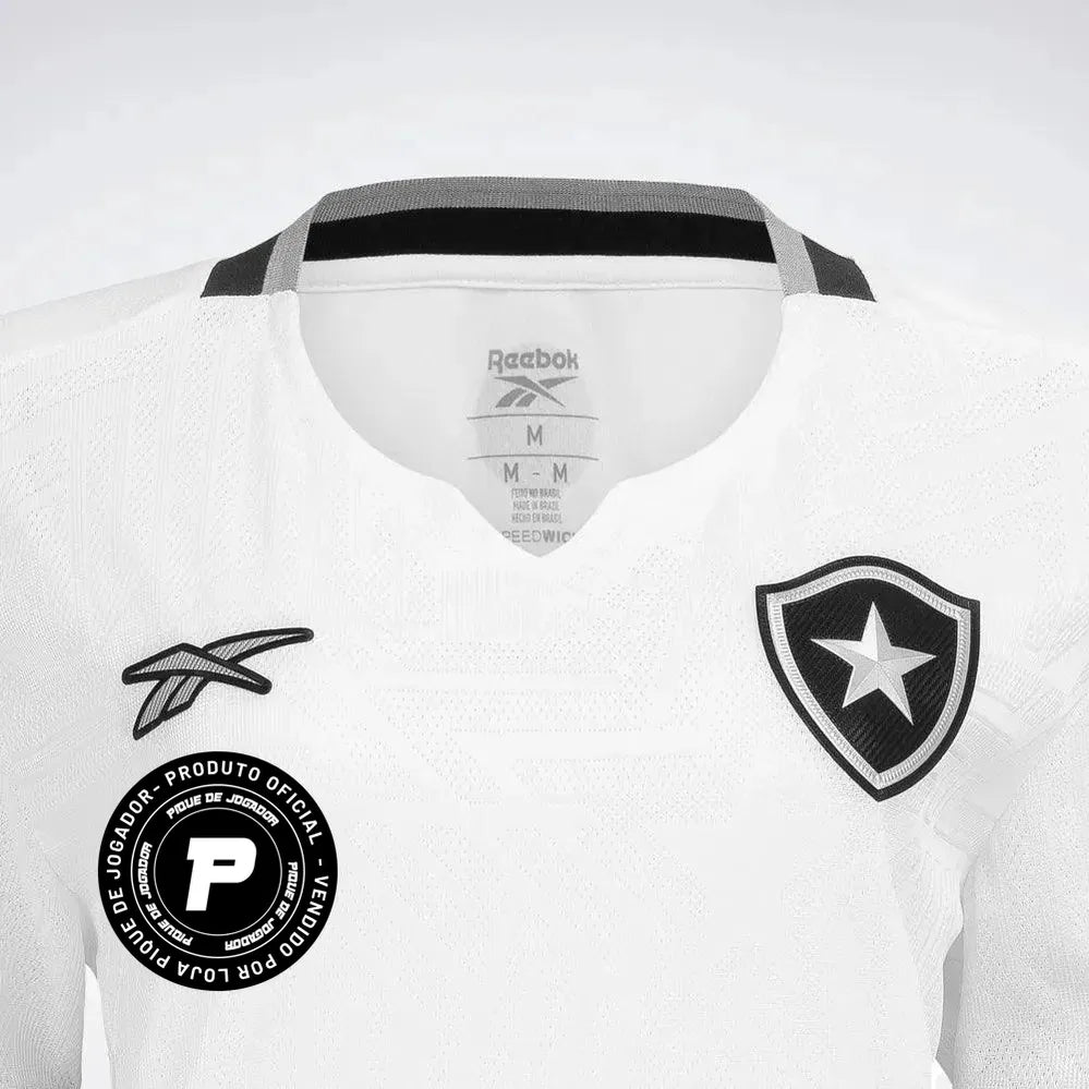 Camisa Feminina Reebok Botafogo 2024/25 III, Camisas de Futebol, PIQUE DE JOGADOR, Composição: 100% PoliésterGênero: FemininaIndicada para: Jogo/CasualGênero: MasculinoEscudo: EmborrachadoOrigem: ImportadoManga: Curta-PIQUE DE JOGADOR