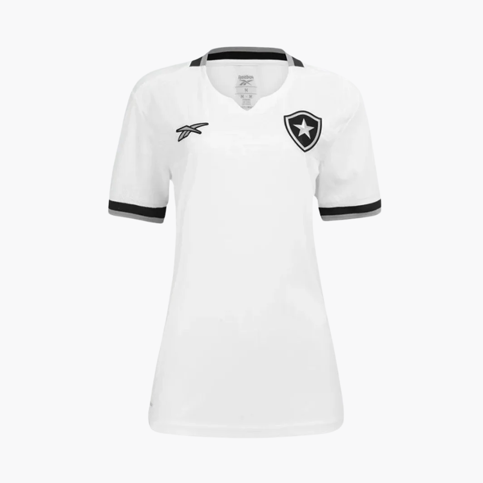 Camisa Feminina Reebok Botafogo 2024/25 III, Camisas de Futebol, PIQUE DE JOGADOR, Composição: 100% PoliésterGênero: FemininaIndicada para: Jogo/CasualGênero: MasculinoEscudo: EmborrachadoOrigem: ImportadoManga: Curta-PIQUE DE JOGADOR
