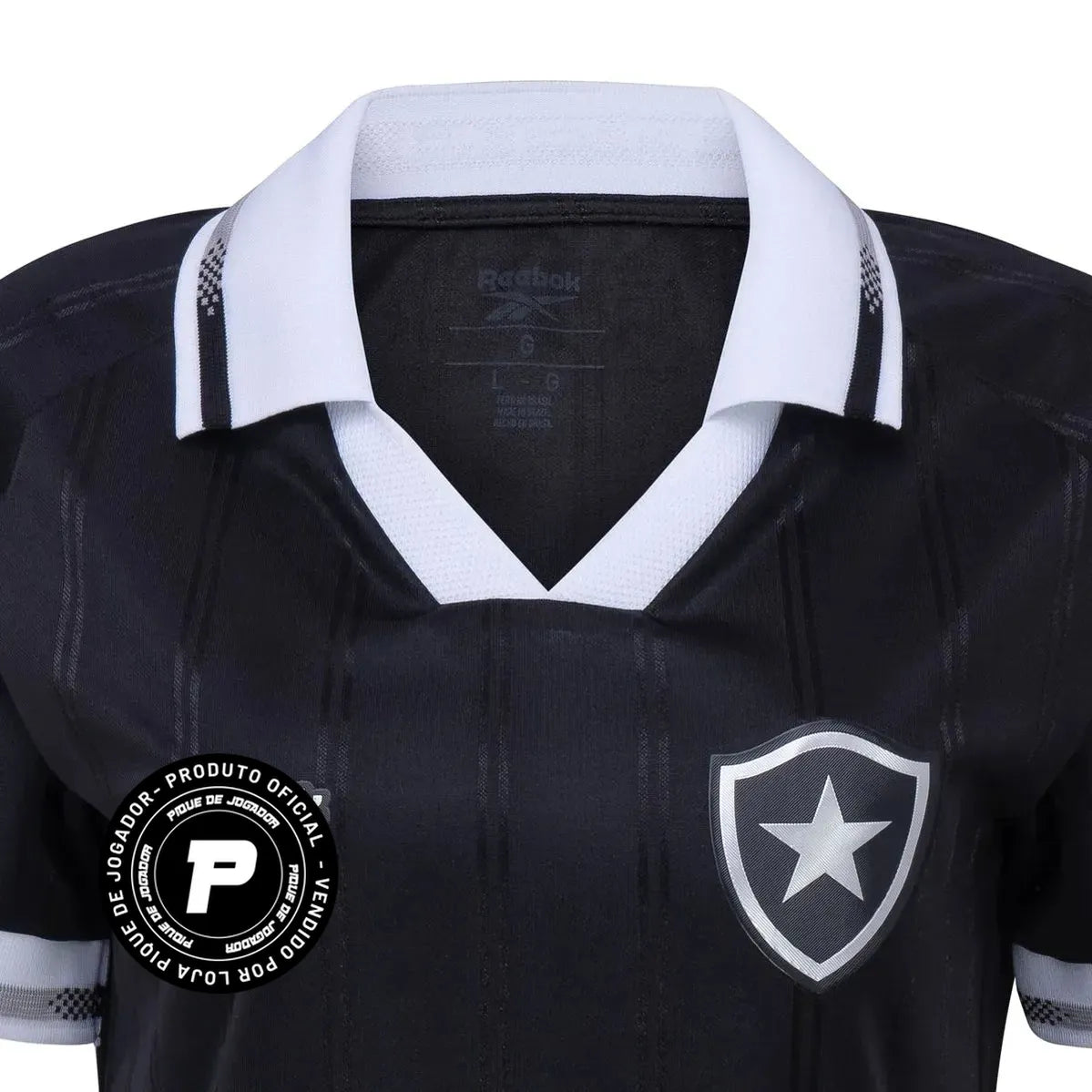 Camisa Feminina Reebok Botafogo 2025/26 II, Camisas de Futebol, PIQUE DE JOGADOR, -PIQUE DE JOGADOR