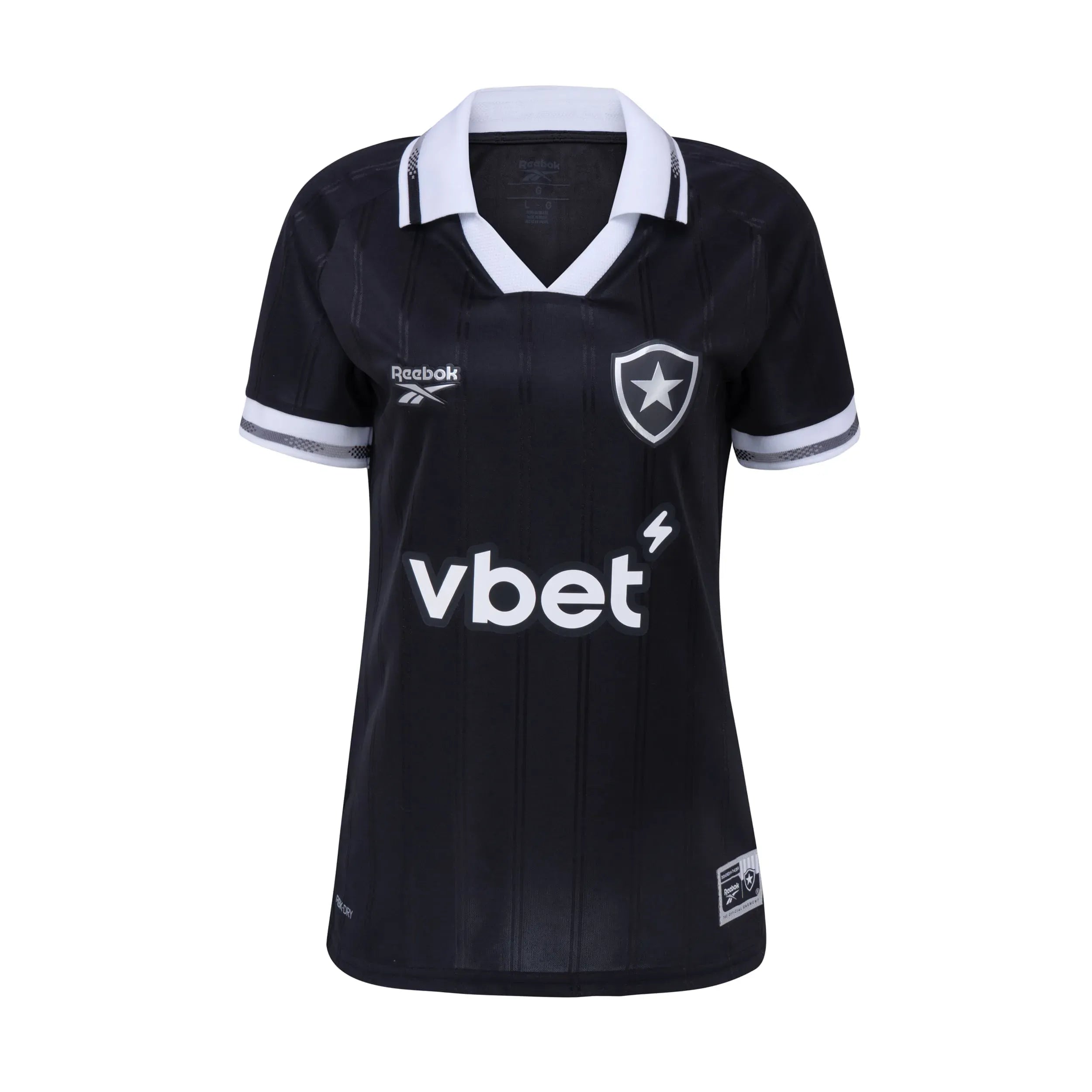 Camisa Feminina Reebok Botafogo 2025/26 II, Camisas de Futebol, PIQUE DE JOGADOR, -PIQUE DE JOGADOR