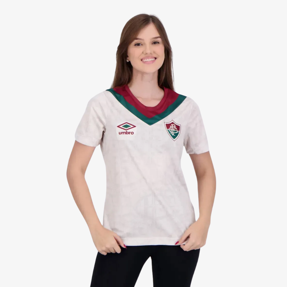 Camisa Feminina Umbro Fluminense 2024/25 III, Camisas de Futebol, PIQUE DE JOGADOR, FICHA TÉCNICA Composição: 100% PoliésterGênero: FemininoIndicada para: Jogo/CasualGênero: MasculinoEscudo: EmborrachadoOrigem: ImportadoManga: Curta-PIQUE DE JOGADOR