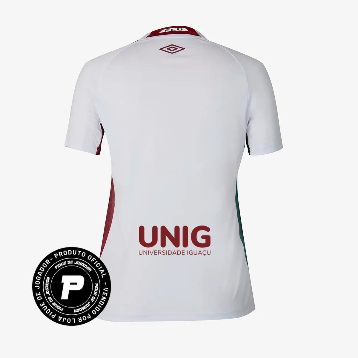 Camisa Feminina Umbro Fluminense 2025/26 II Com Patrocínio, Camisas de Futebol, PIQUE DE JOGADOR, FICHA TÉCNICA Composição: 100% PoliésterGênero: FemininoIndicada para: Jogo/CasualGênero: MasculinoEscudo: EmborrachadoOrigem: ImportadoManga: Curta-PIQUE DE JOGADOR