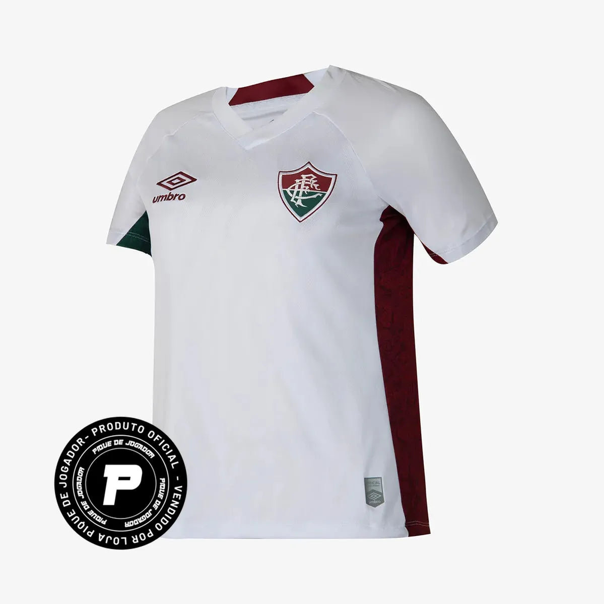 Camisa Feminina Umbro Fluminense 2025/26 II, Camisas de Futebol, PIQUE DE JOGADOR, FICHA TÉCNICA Composição: 100% PoliésterGênero: FemininoIndicada para: Jogo/CasualGênero: MasculinoEscudo: EmborrachadoOrigem: ImportadoManga: Curta-PIQUE DE JOGADOR