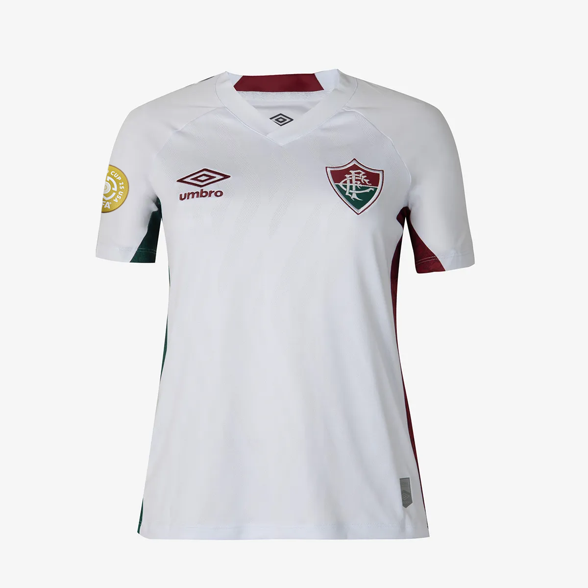Camisa Feminina Umbro Fluminense 2025/26 II, Camisas de Futebol, PIQUE DE JOGADOR, FICHA TÉCNICA Composição: 100% PoliésterGênero: FemininoIndicada para: Jogo/CasualGênero: MasculinoEscudo: EmborrachadoOrigem: ImportadoManga: Curta-PIQUE DE JOGADOR
