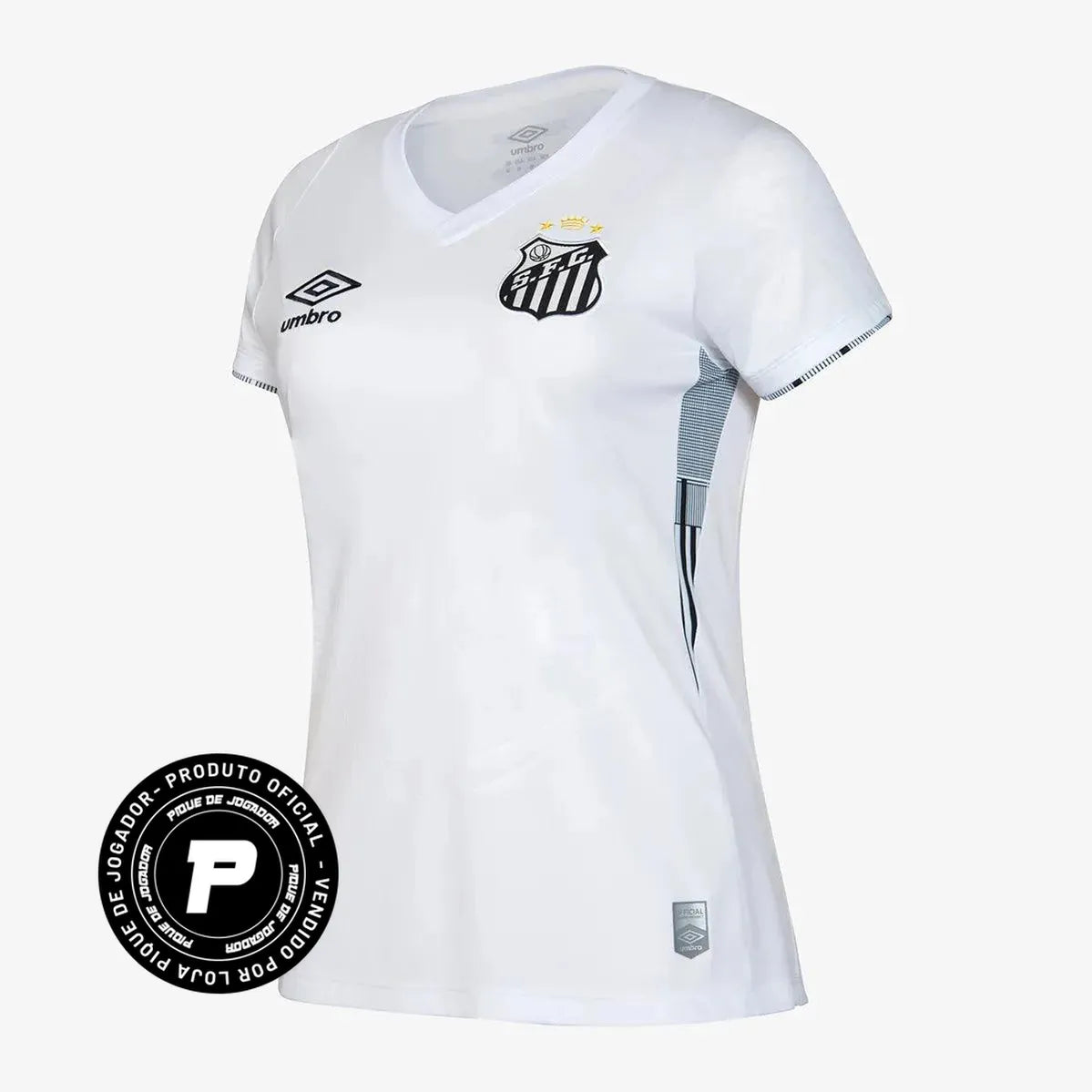 Camisa Feminina Umbro Santos 2024/25 I Torcedor, Camisas de Futebol, PIQUE DE JOGADOR, FICHA TÉCNICA Composição: 100% PoliésterGênero: FemininoIndicada para: Jogo/CasualGênero: MasculinoEscudo: EmborrachadoOrigem: ImportadoManga: Curta-PIQUE DE JOGADOR