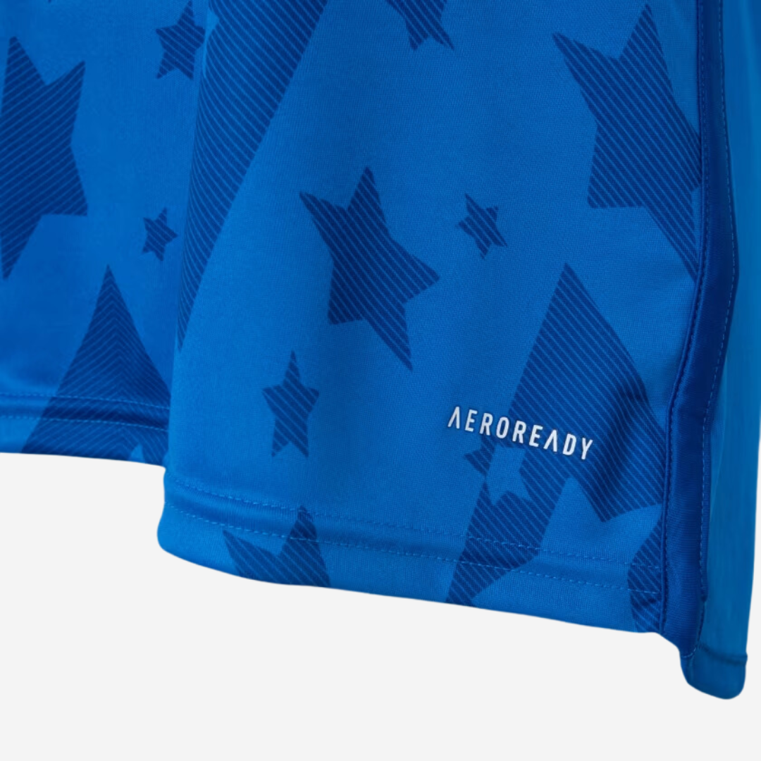 Camisa Feminina adidas Cruzeiro 2024/25 I, Camisas de Futebol, PIQUE DE JOGADOR, FICHA TÉCNICA Composição: 100% PoliésterGênero: FemininoIndicada para: Jogo/CasualGênero: MasculinoEscudo: EmborrachadoOrigem: ImportadoManga: Curta-PIQUE DE JOGADOR