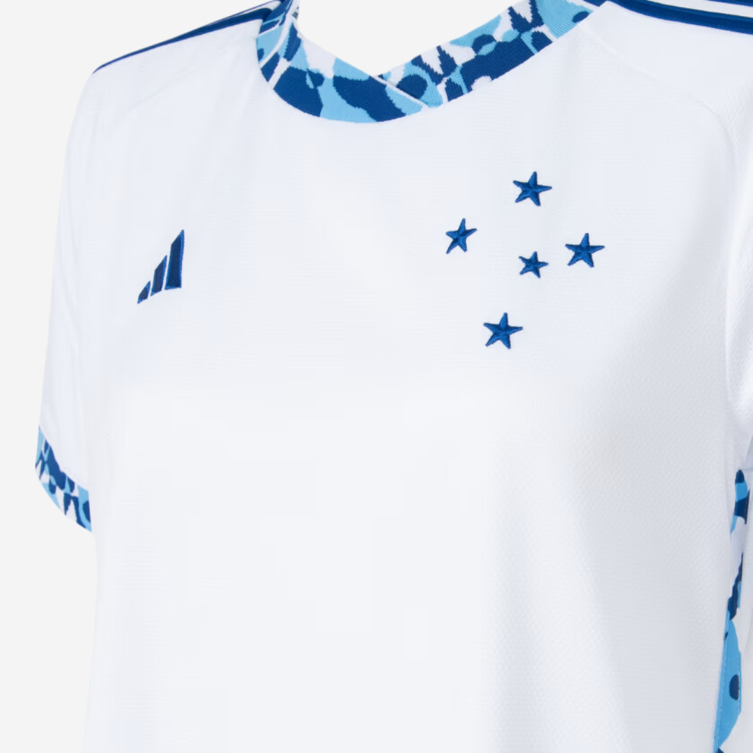 Camisa Feminina adidas Cruzeiro 2024/25 II, Camisas de Futebol, PIQUE DE JOGADOR, FICHA TÉCNICA Composição: 100% PoliésterGênero: FemininoIndicada para: Jogo/CasualGênero: MasculinoEscudo: EmborrachadoOrigem: ImportadoManga: Curta-PIQUE DE JOGADOR