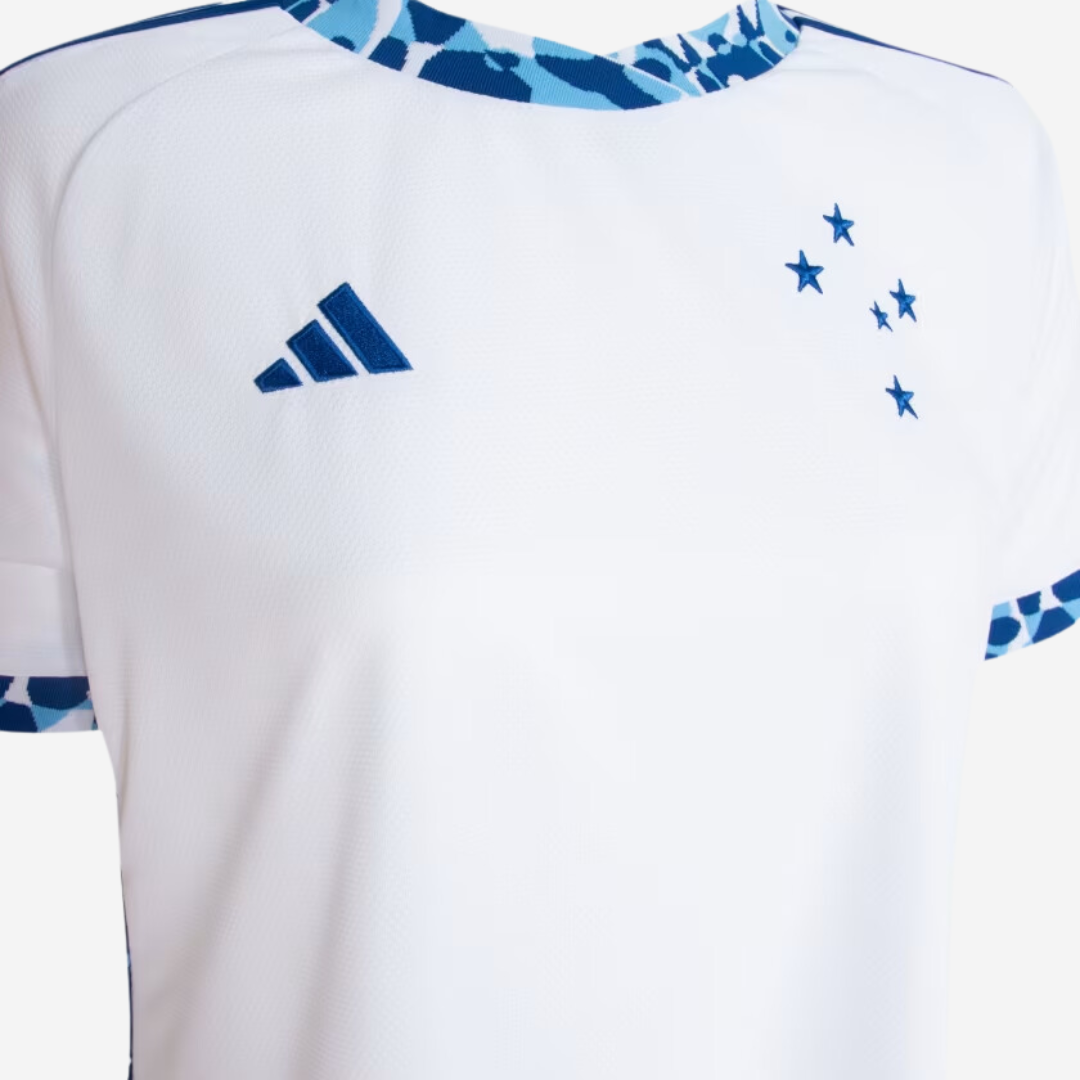 Camisa Feminina adidas Cruzeiro 2024/25 II, Camisas de Futebol, PIQUE DE JOGADOR, FICHA TÉCNICA Composição: 100% PoliésterGênero: FemininoIndicada para: Jogo/CasualGênero: MasculinoEscudo: EmborrachadoOrigem: ImportadoManga: Curta-PIQUE DE JOGADOR