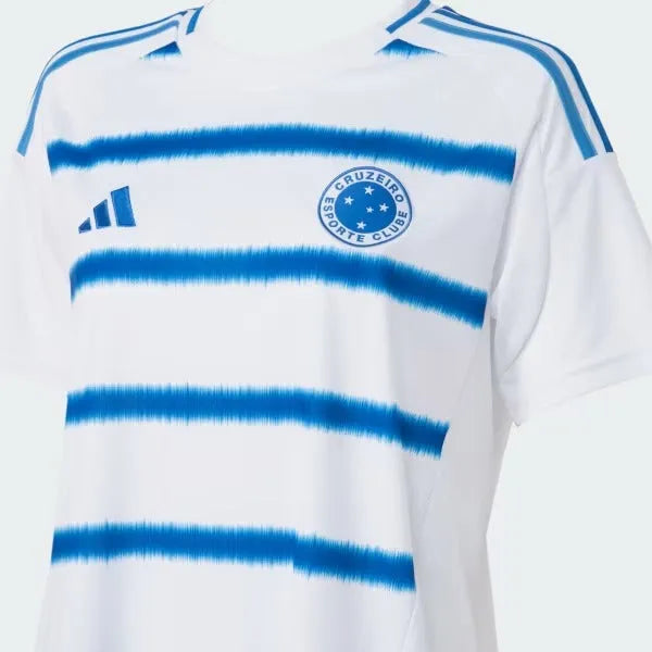 Camisa Feminina adidas Cruzeiro 2025/26 II, Camisas de Futebol, PIQUE DE JOGADOR, FICHA TÉCNICA Composição: 100% PoliésterGênero: FemininoIndicada para: Jogo/CasualGênero: MasculinoEscudo: EmborrachadoOrigem: ImportadoManga: Curta-PIQUE DE JOGADOR